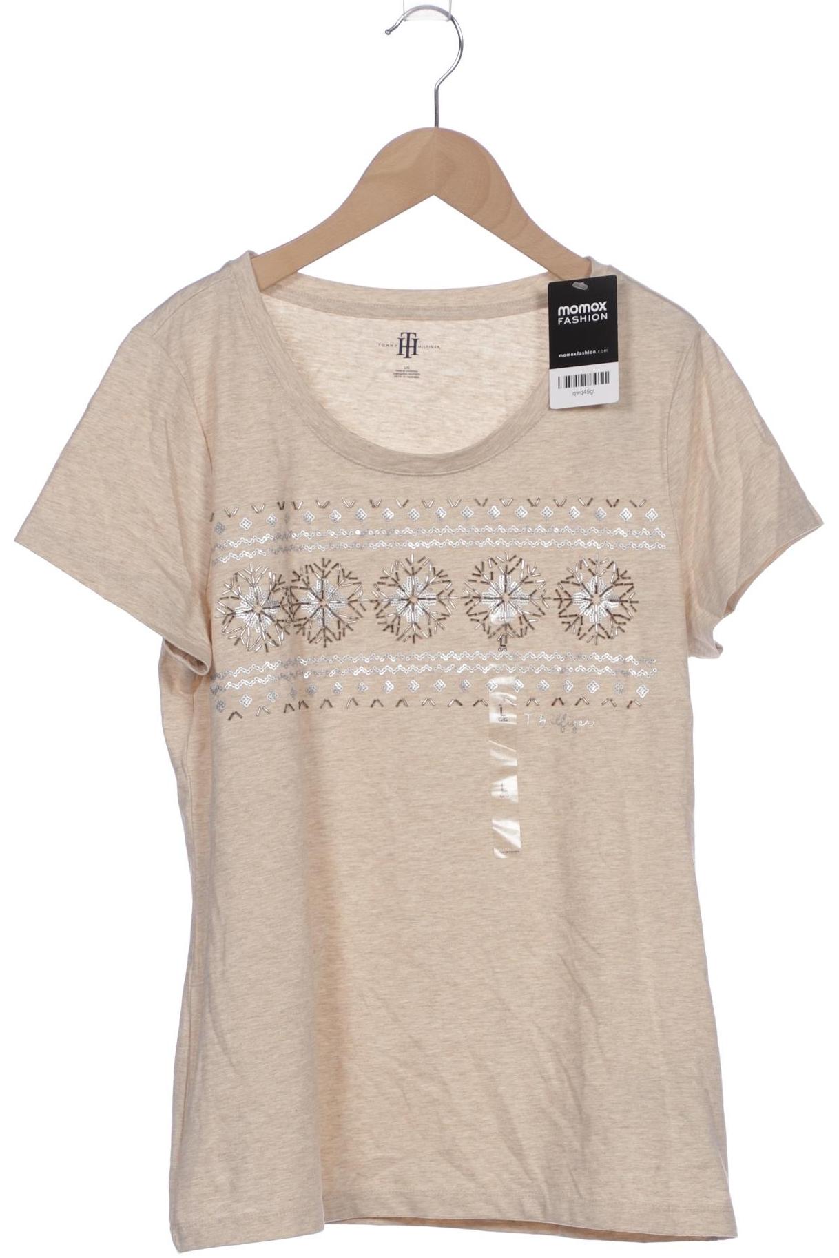 

Tommy Hilfiger Damen T-Shirt, beige, Gr. 42
