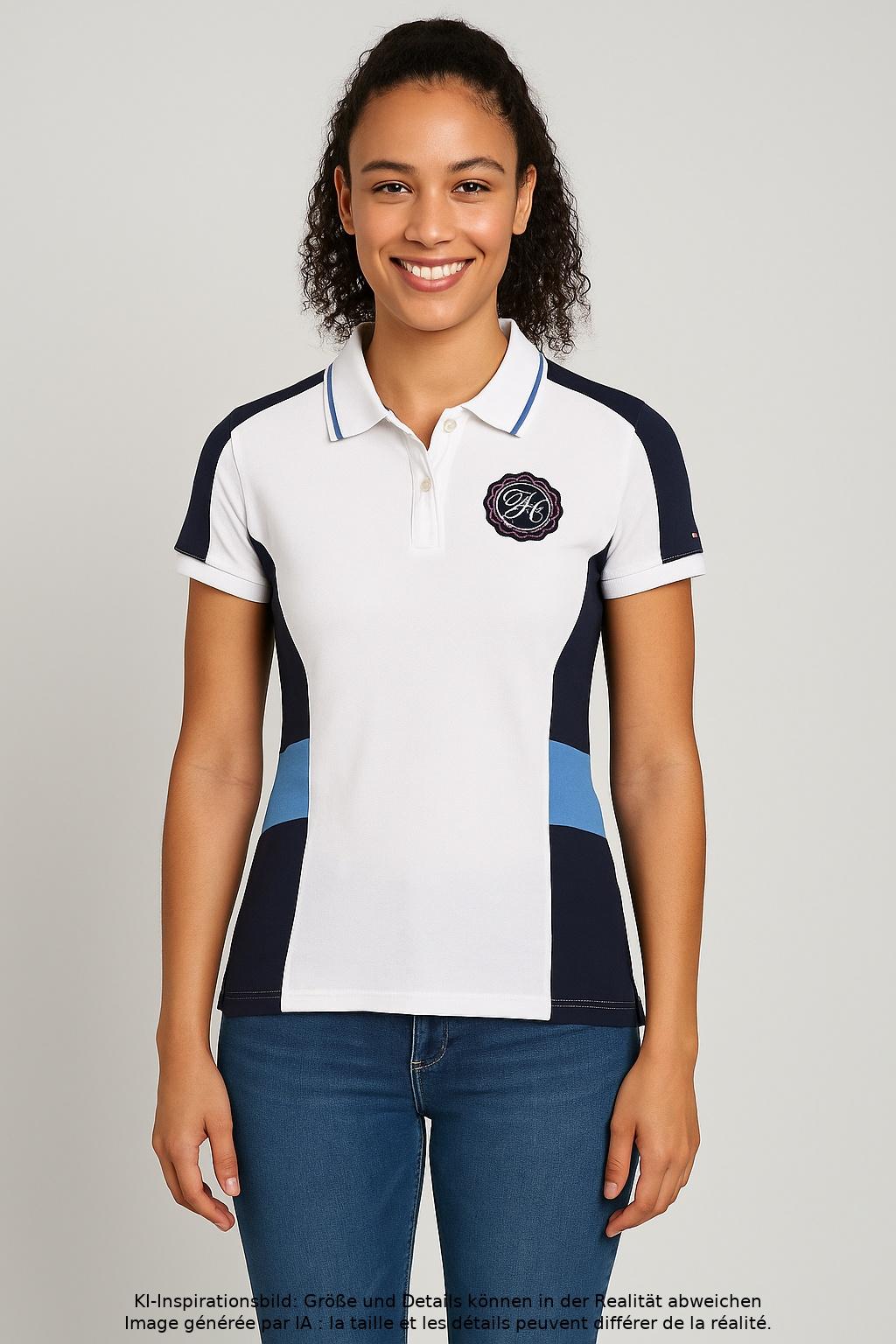 

Tommy Hilfiger Damen Poloshirt, mehrfarbig, Gr. 36