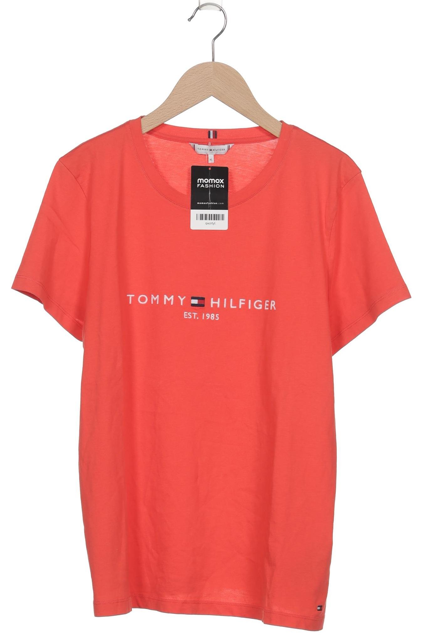 

Tommy Hilfiger Damen T-Shirt, orange, Gr. 44