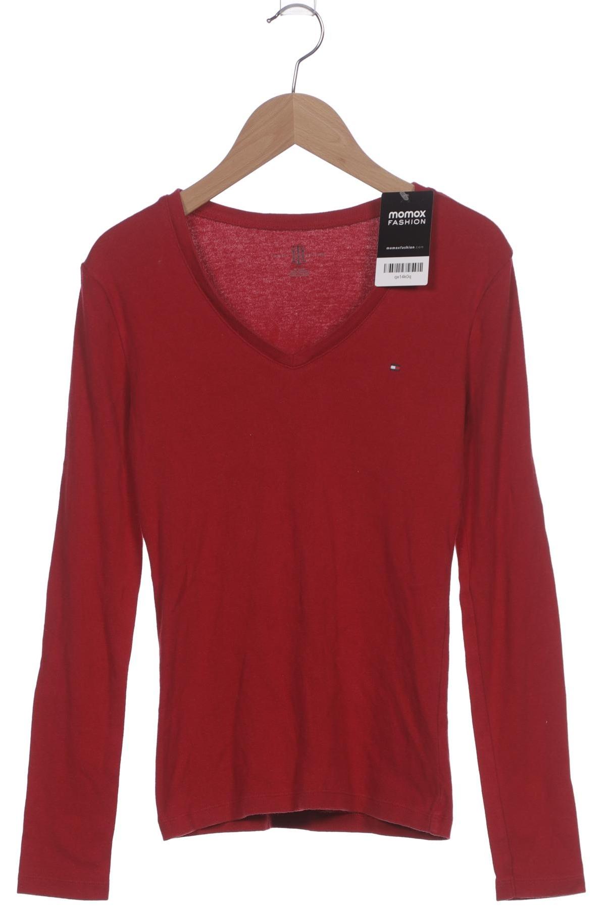 

Tommy Hilfiger Damen Langarmshirt, rot, Gr. 34