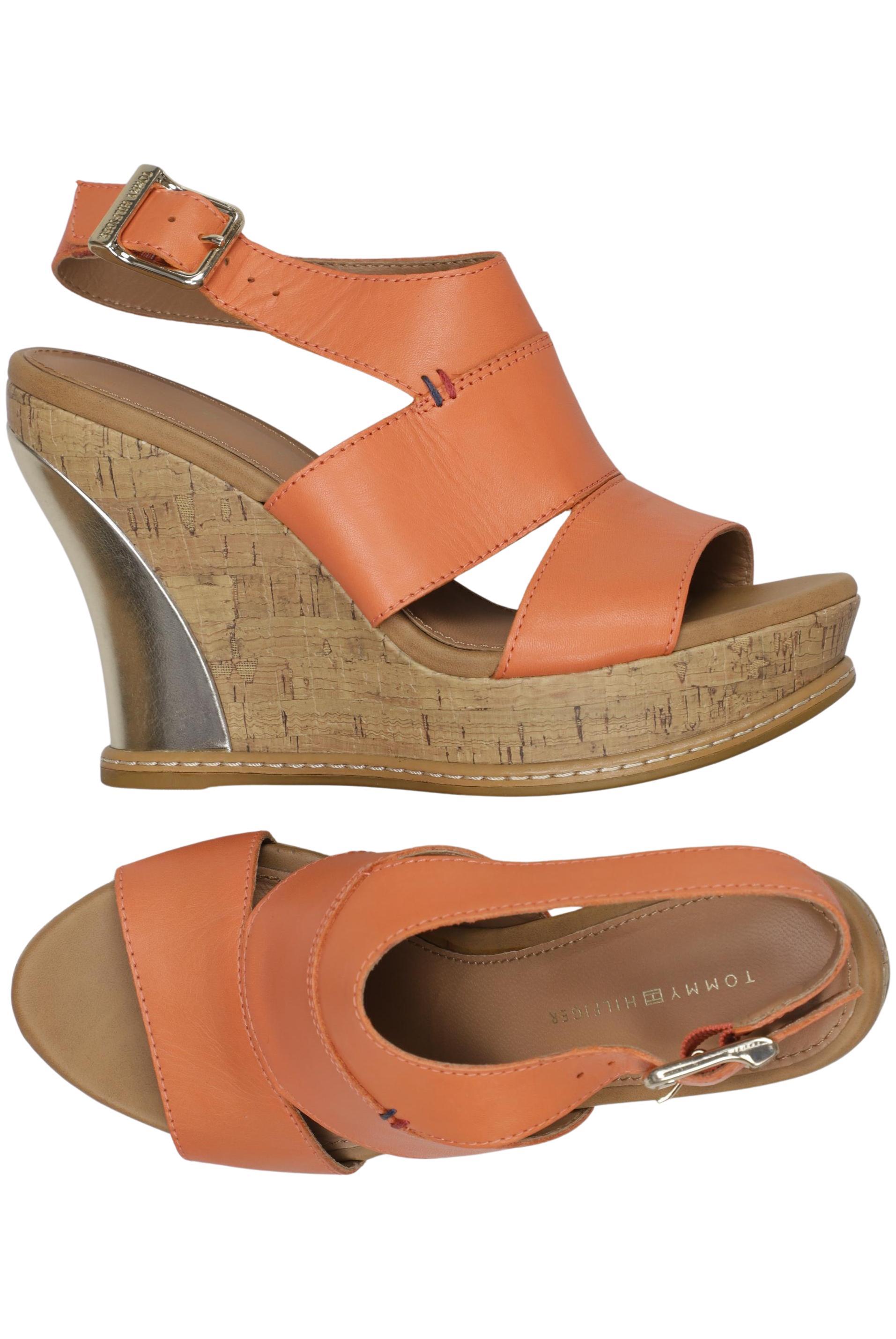 Thumbnail - Tommy Hilfiger Damen Sandale, orange, Gr. 37