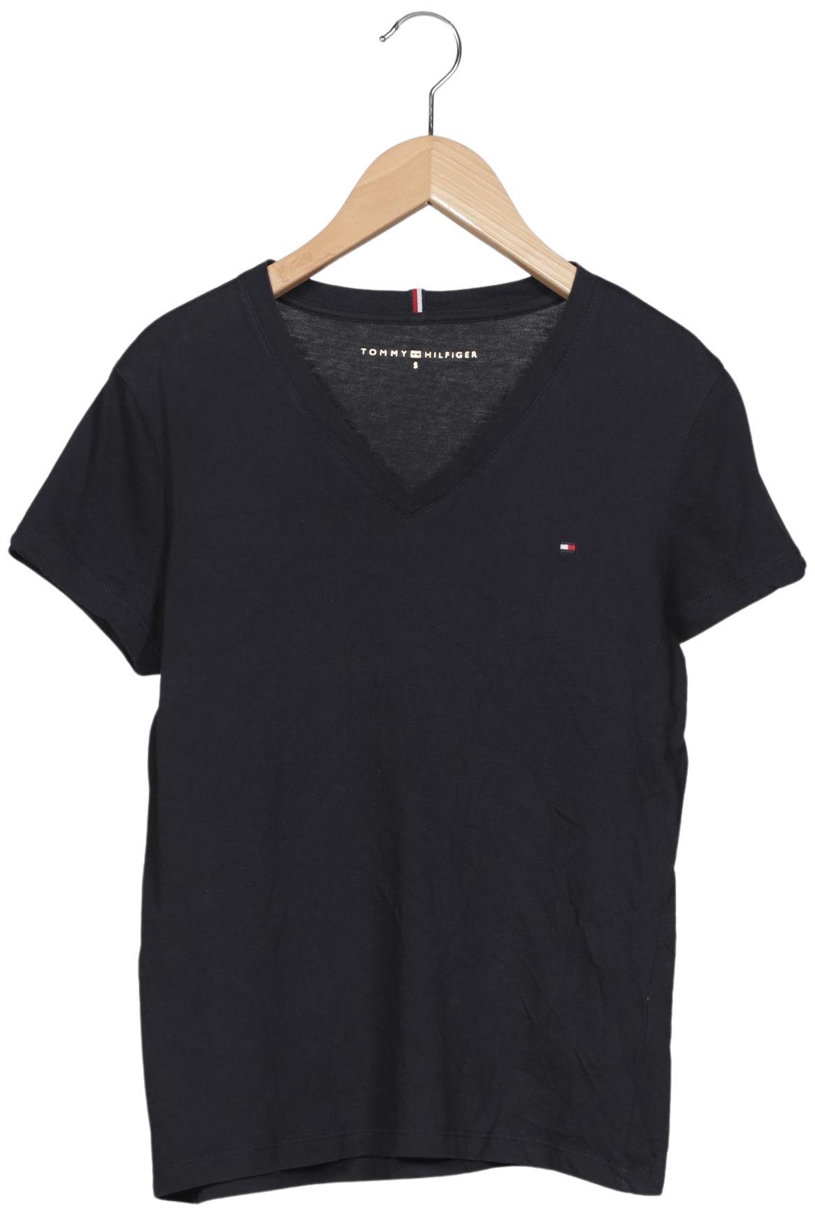 

Tommy Hilfiger Damen T-Shirt, schwarz, Gr. 36