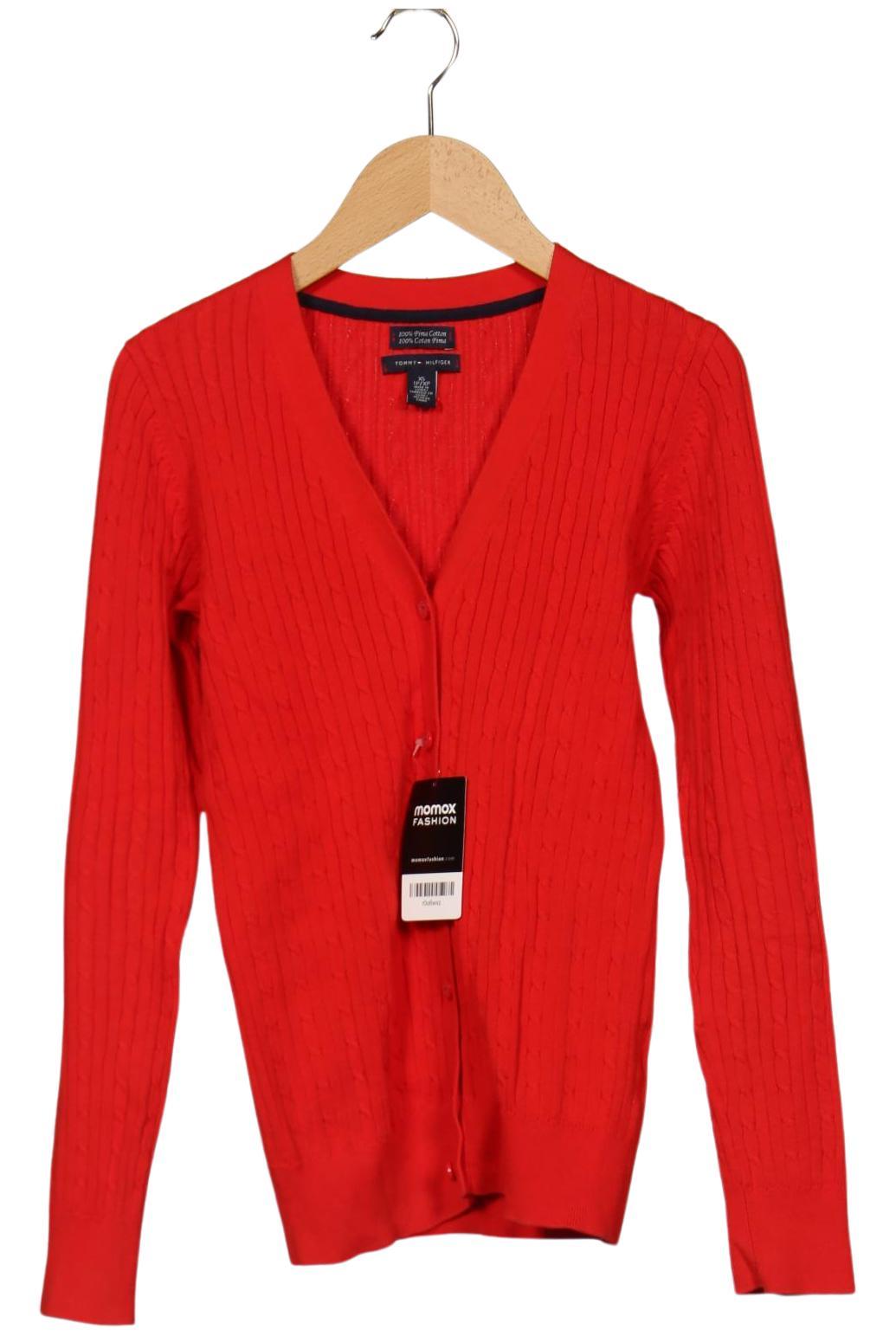 

Tommy Hilfiger Damen Strickjacke, rot, Gr. 34