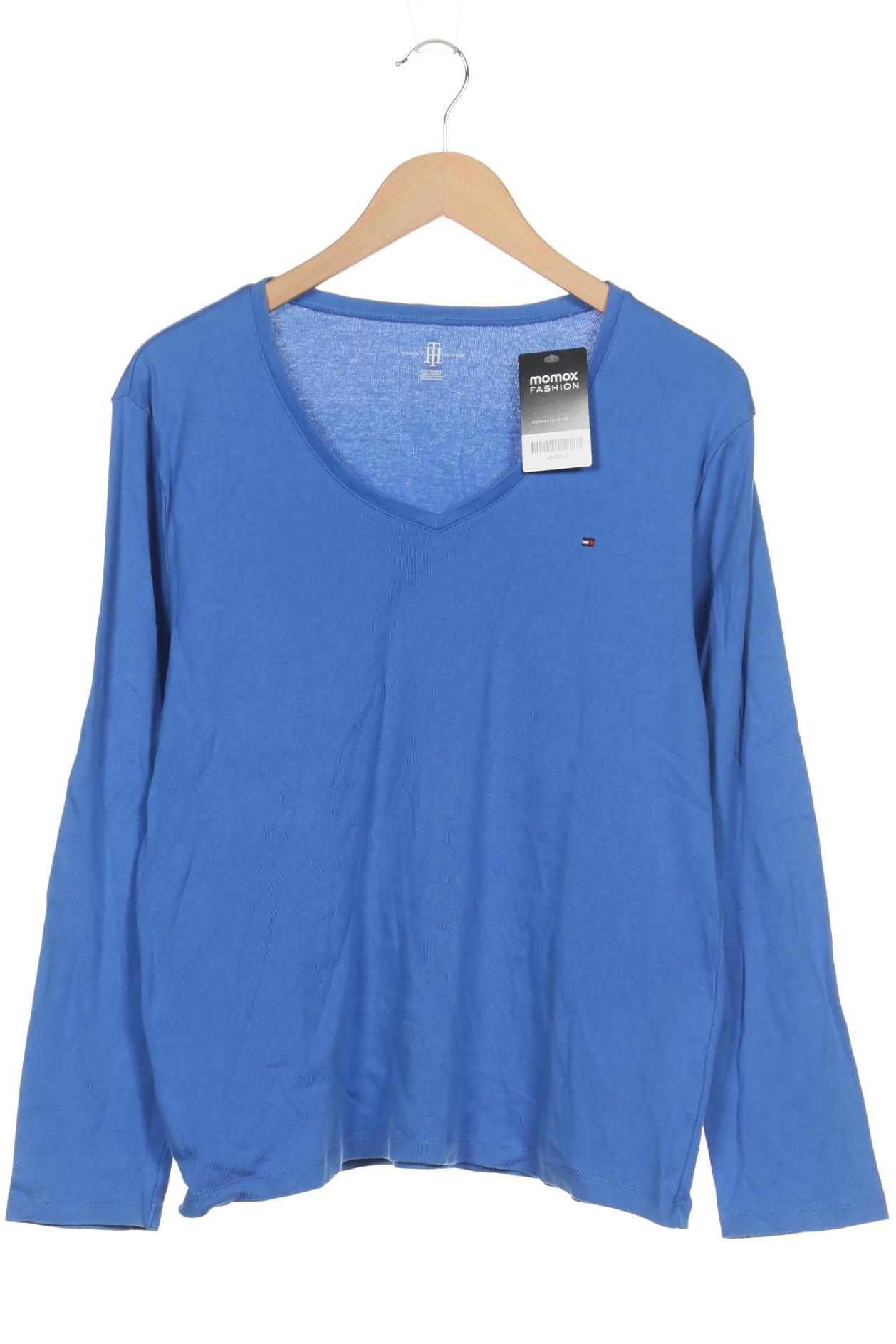 

Tommy Hilfiger Damen Langarmshirt, blau, Gr. 46