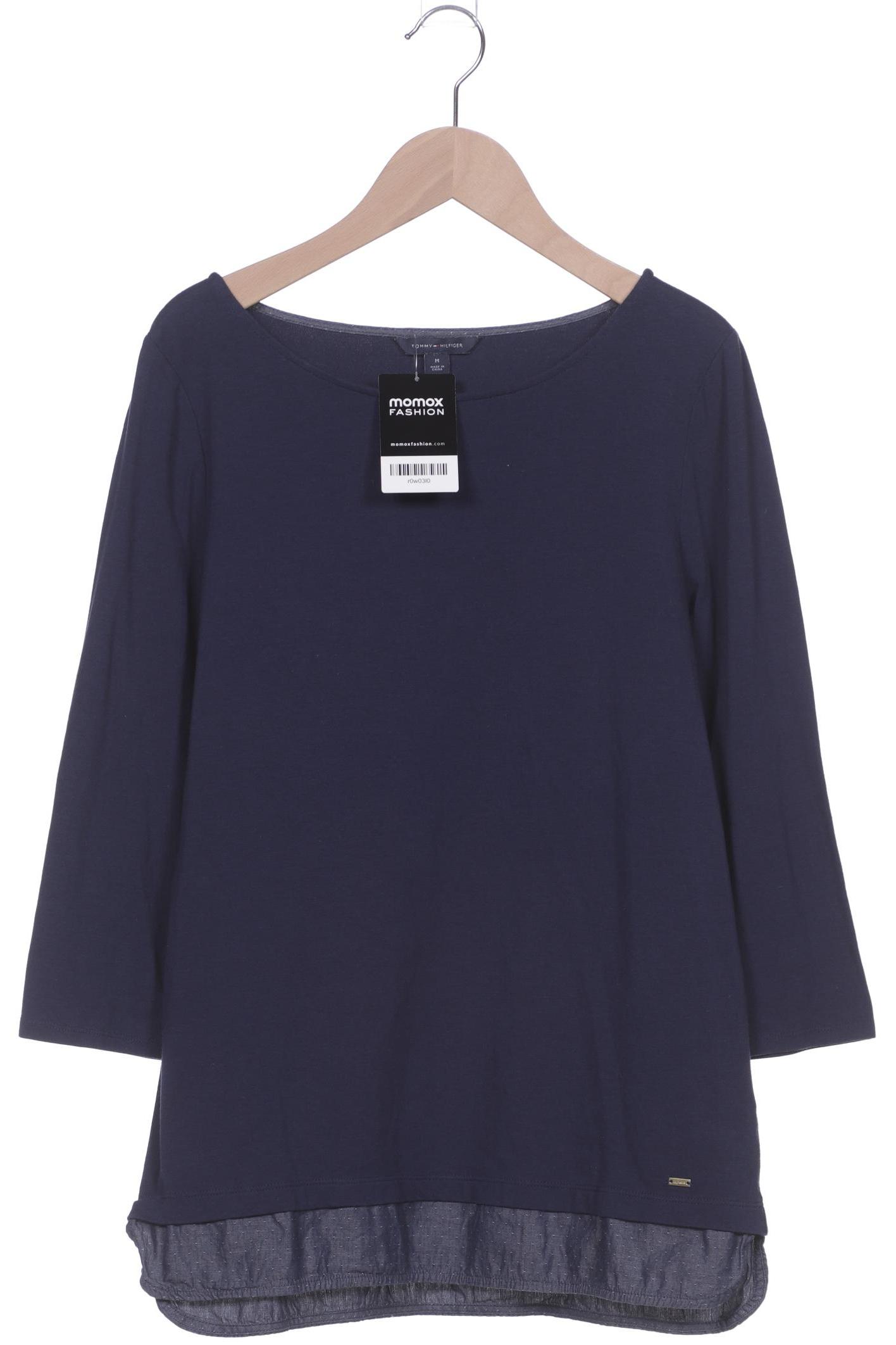 

Tommy Hilfiger Damen Langarmshirt, marineblau, Gr. 38