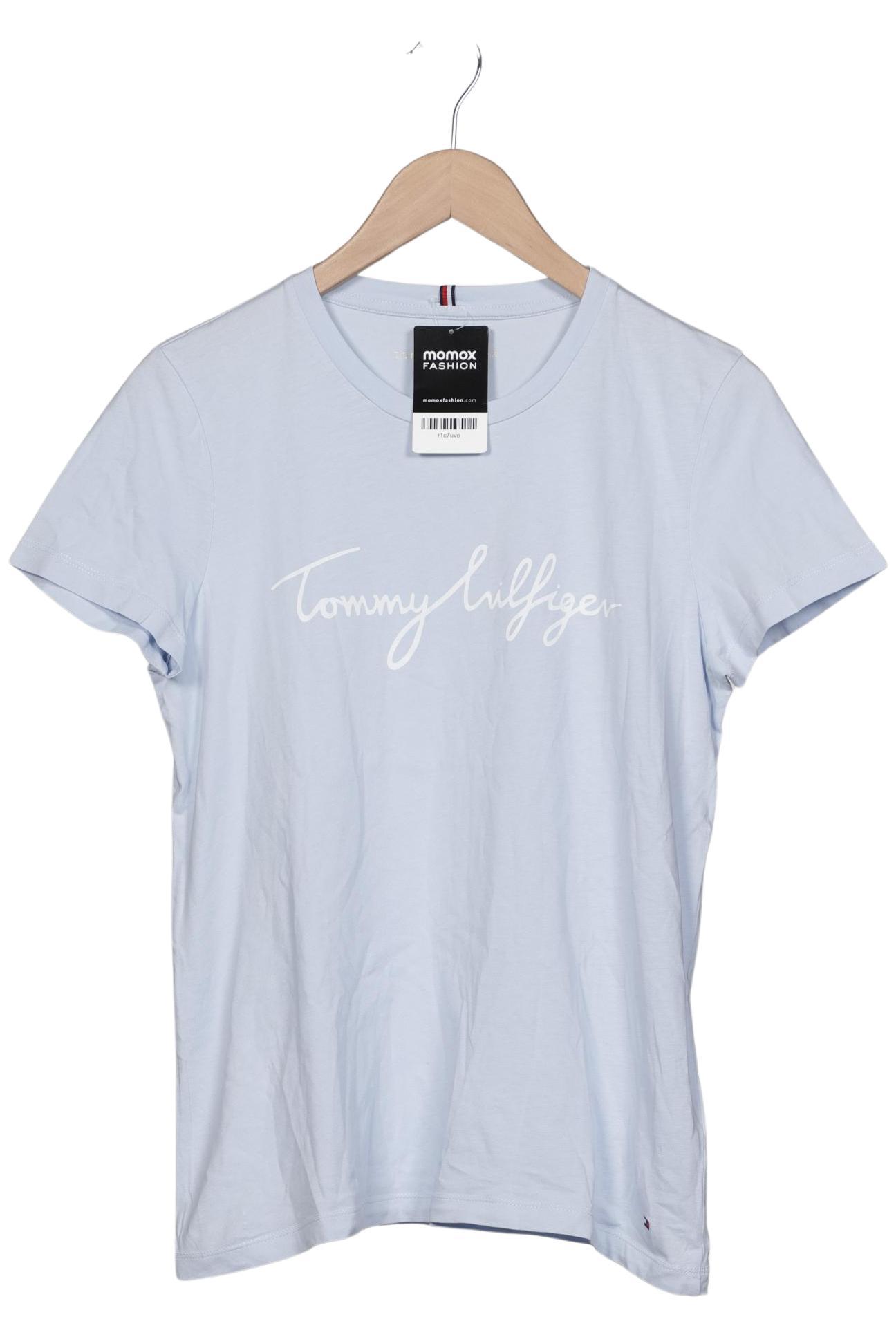 

Tommy Hilfiger Damen T-Shirt, hellblau, Gr. 38