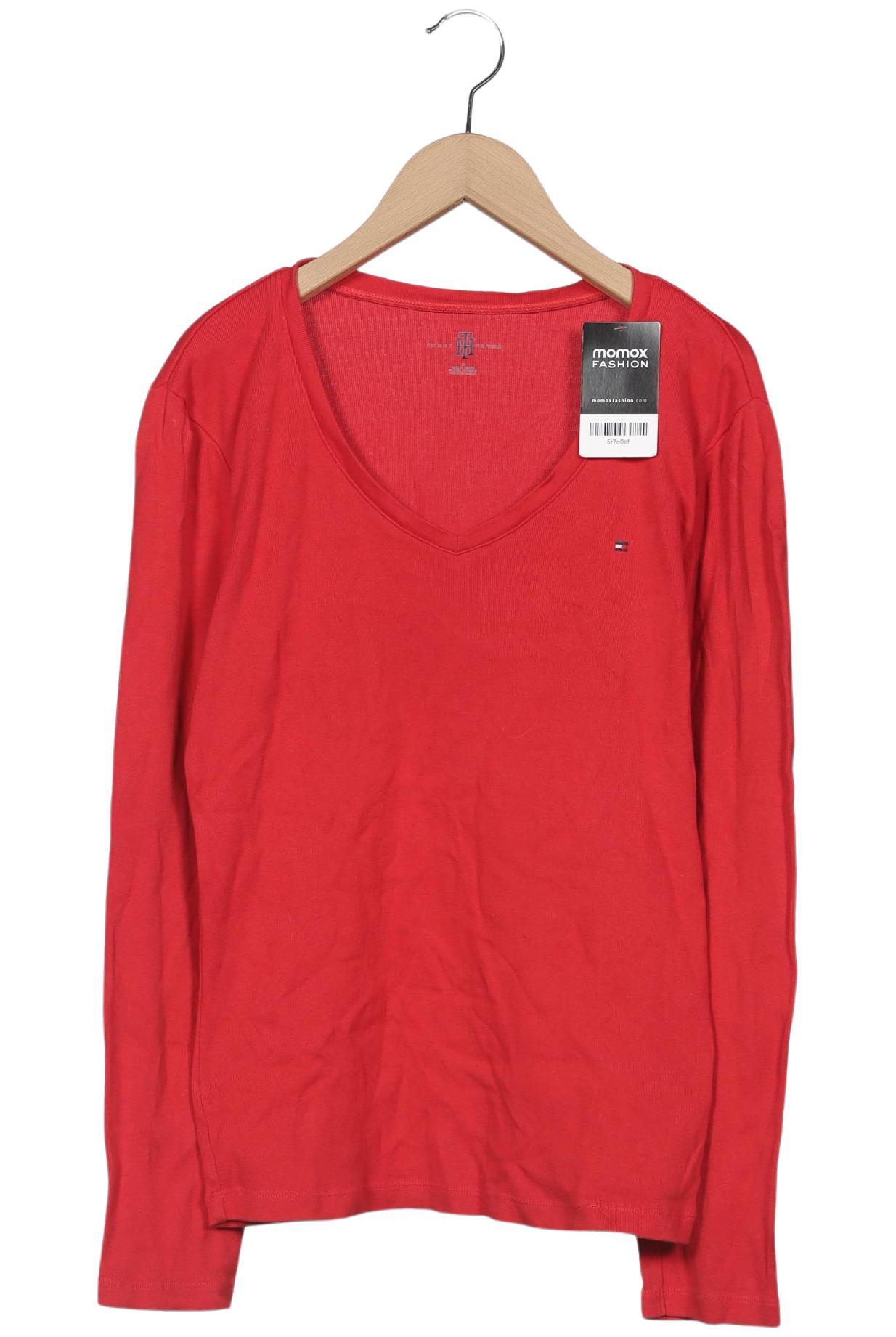 

Tommy Hilfiger Damen Langarmshirt, rot, Gr. 38