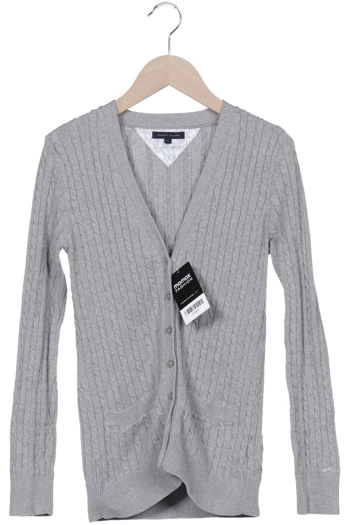 

Tommy Hilfiger Damen Strickjacke, grau, Gr. 36