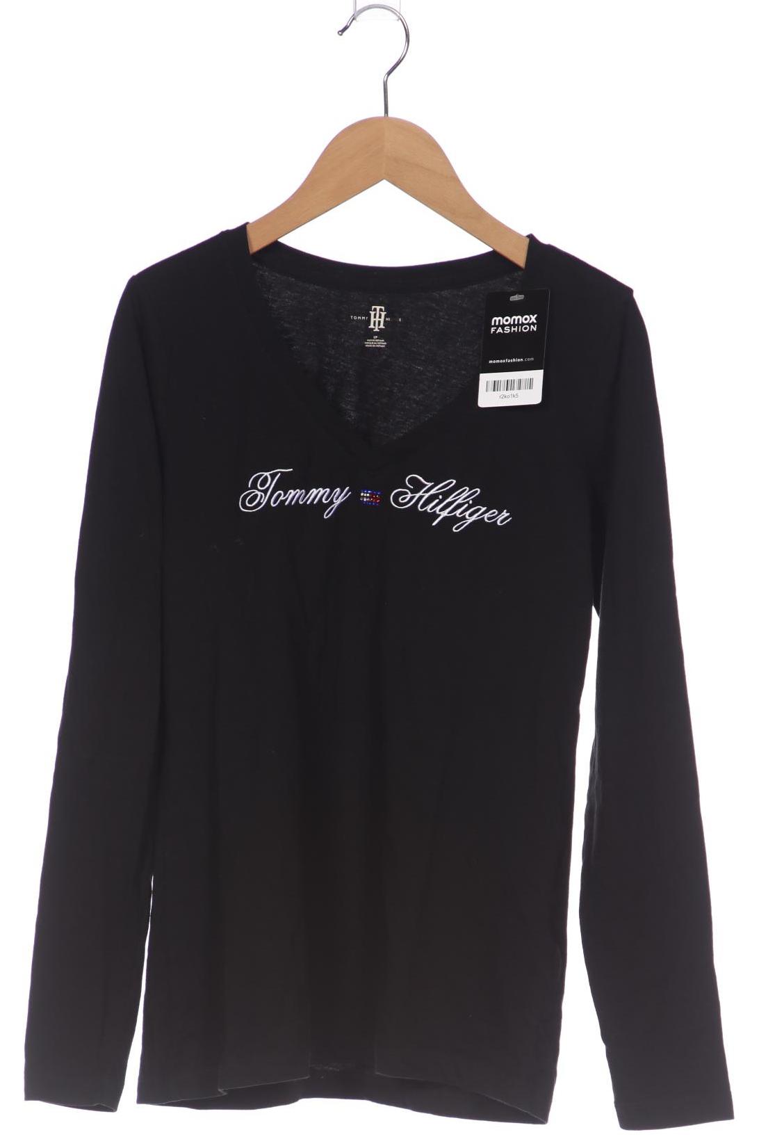 

Tommy Hilfiger Damen Langarmshirt, schwarz, Gr. 36