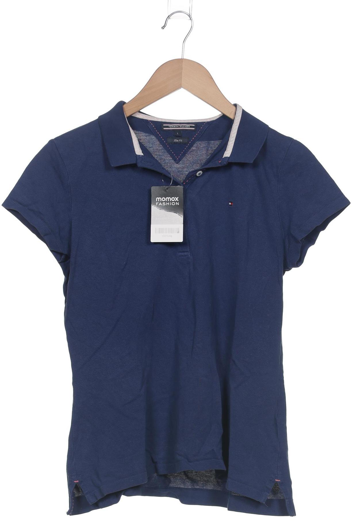 

Tommy Hilfiger Damen Poloshirt, blau, Gr. 42