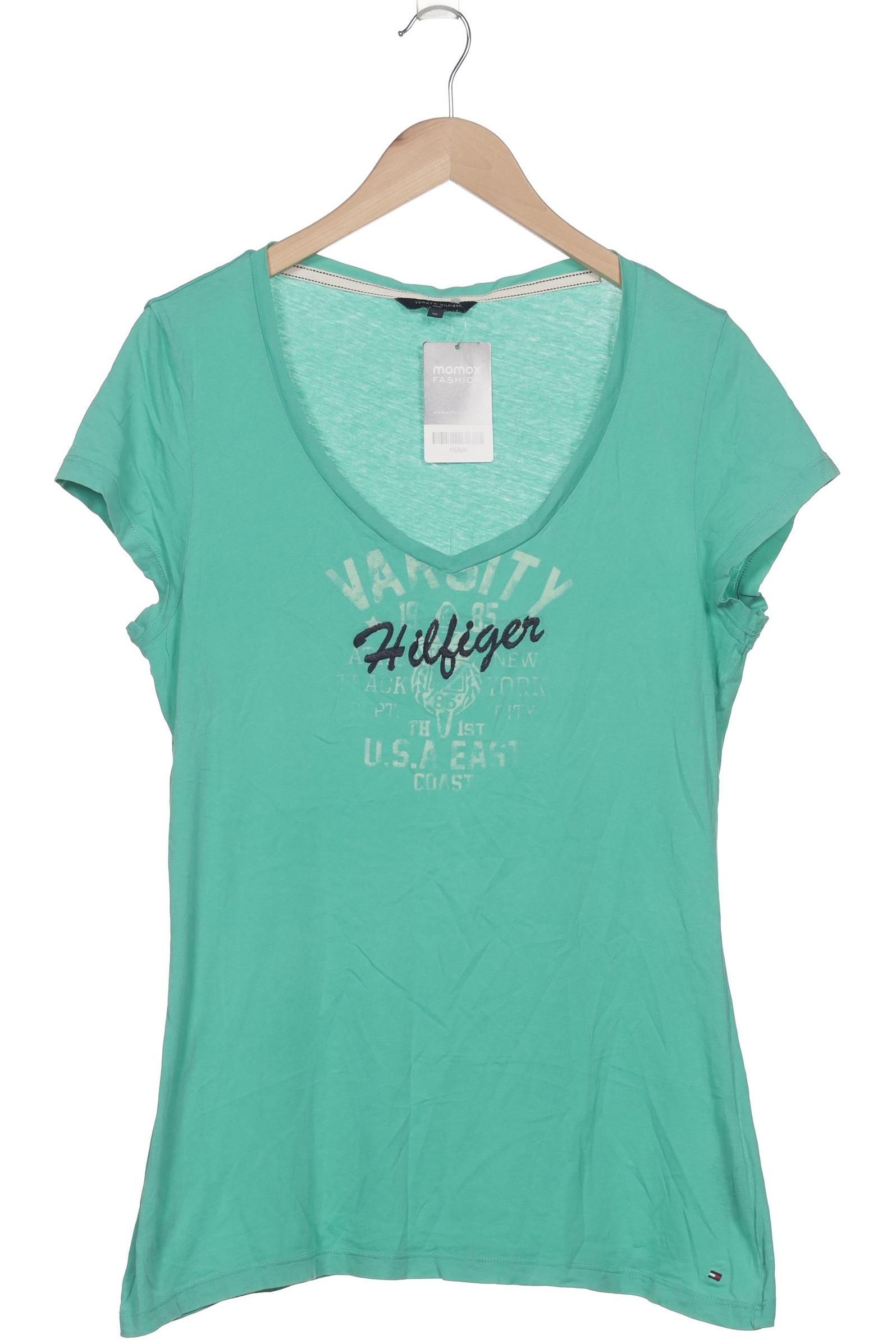 

Tommy Hilfiger Damen T-Shirt, grün, Gr. 44