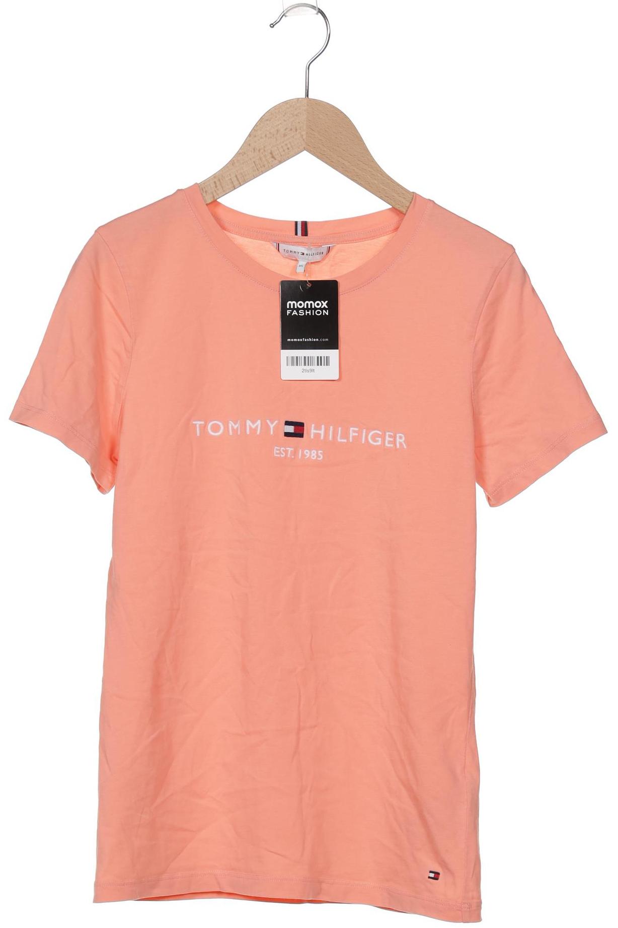 

Tommy Hilfiger Damen T-Shirt, orange, Gr. 34