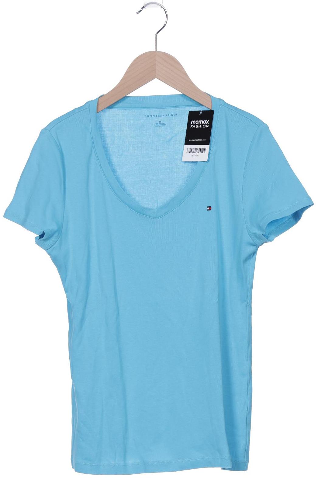 

Tommy Hilfiger Damen T-Shirt, blau, Gr. 38