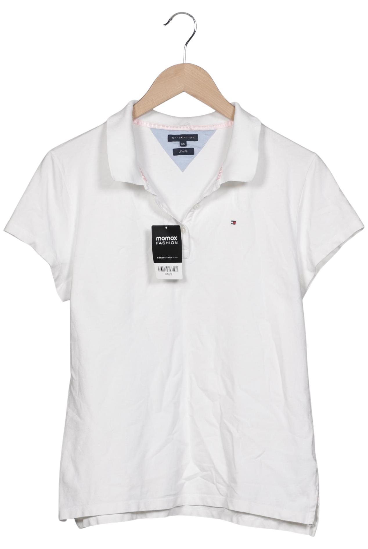 

Tommy Hilfiger Damen Poloshirt, weiß, Gr. 46