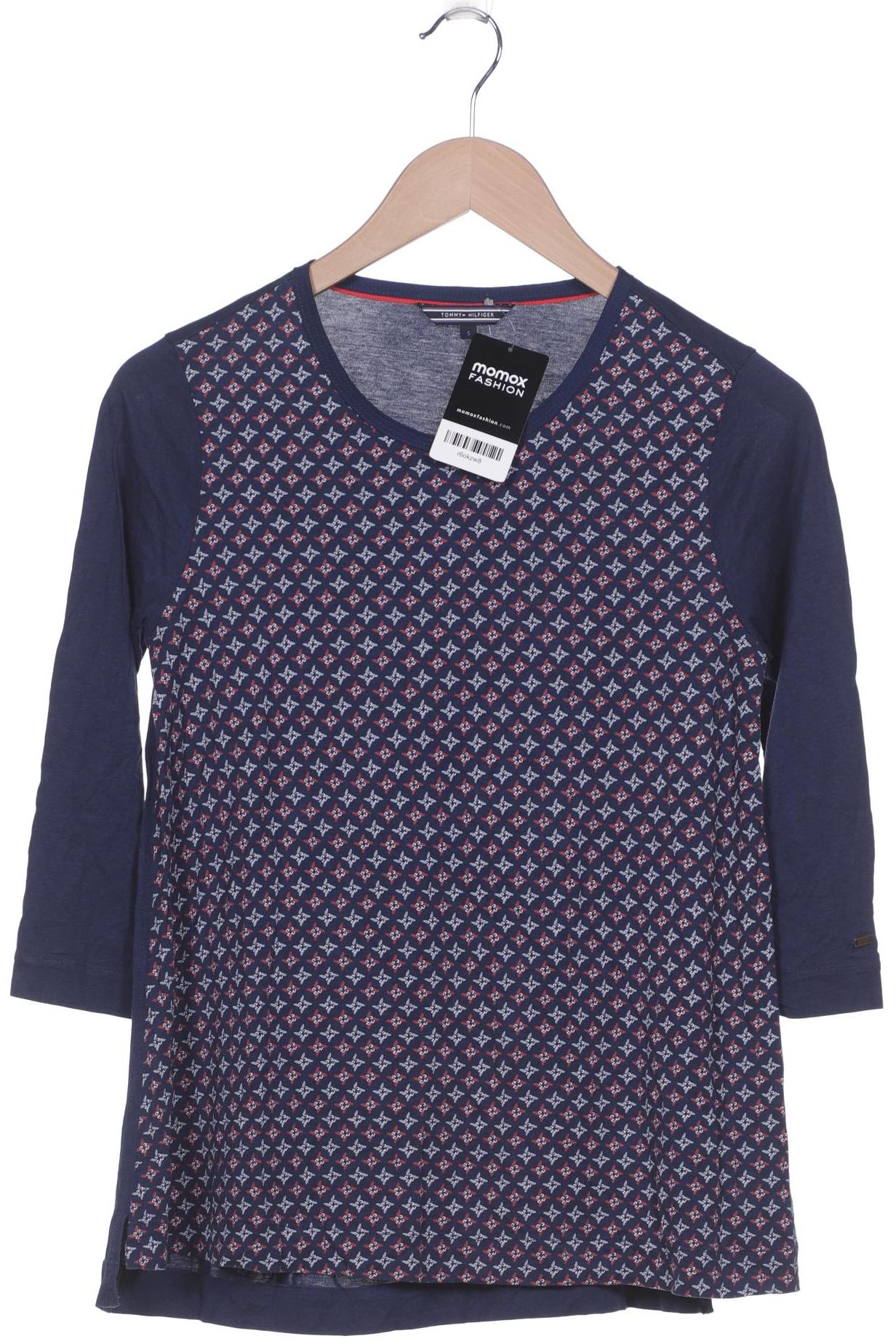 

Tommy Hilfiger Damen Langarmshirt, marineblau