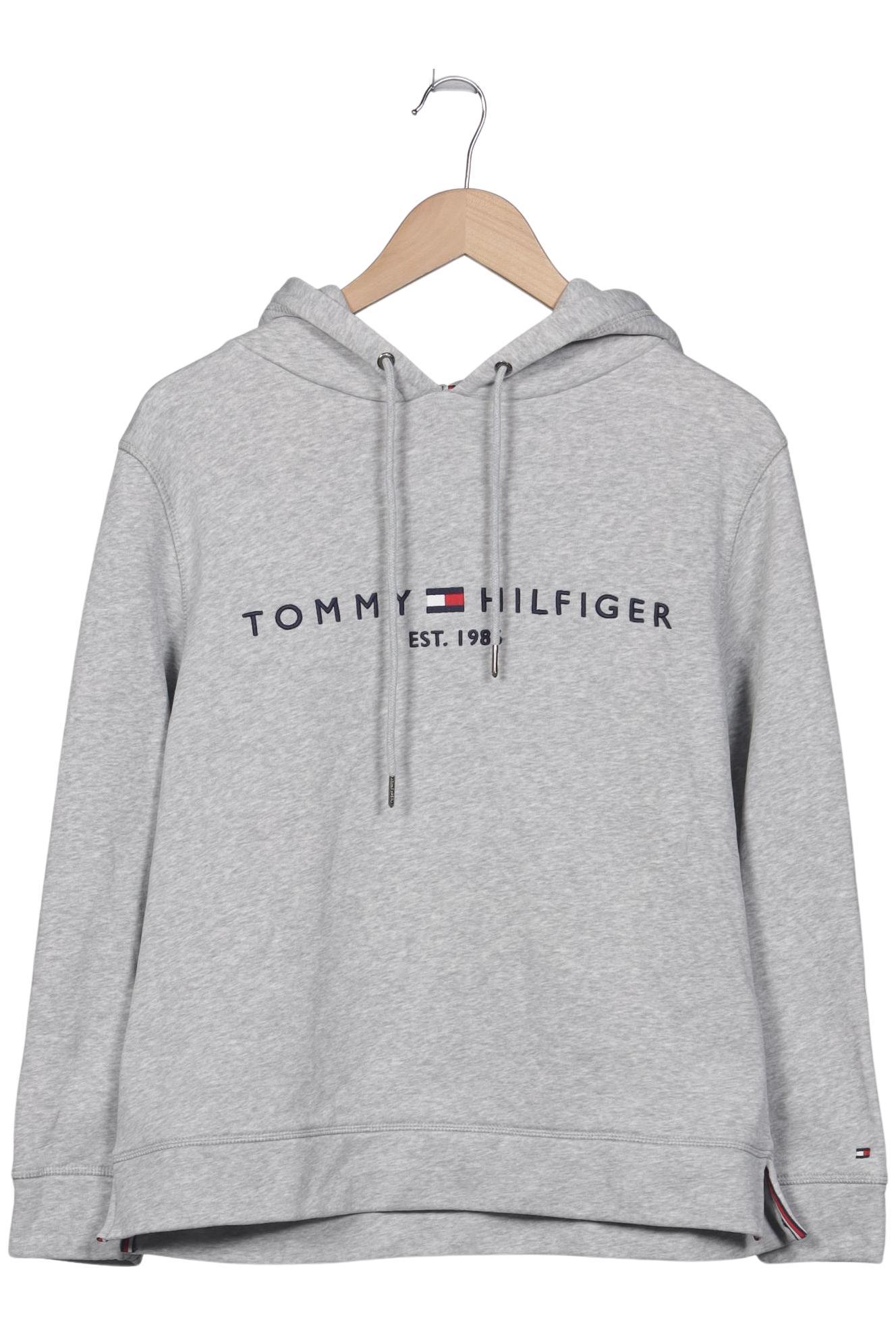 

Tommy Hilfiger Damen Kapuzenpullover, grau, Gr. 38