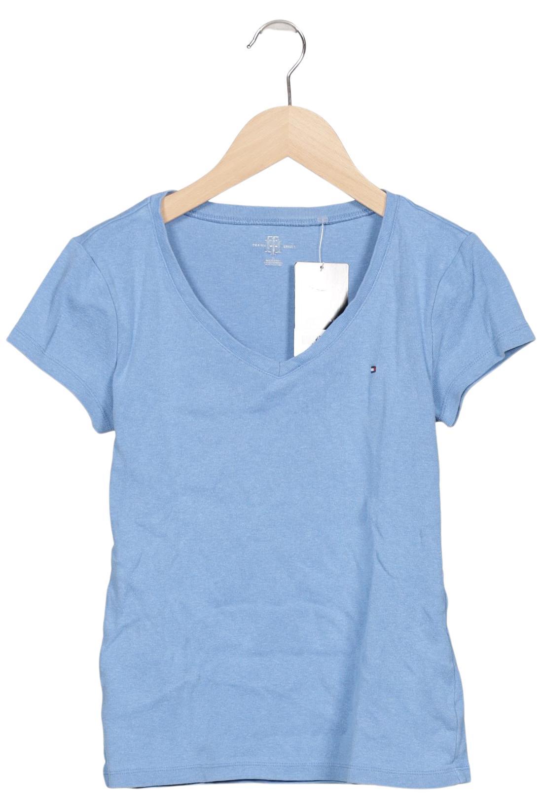 

Tommy Hilfiger Damen T-Shirt, hellblau, Gr. 38