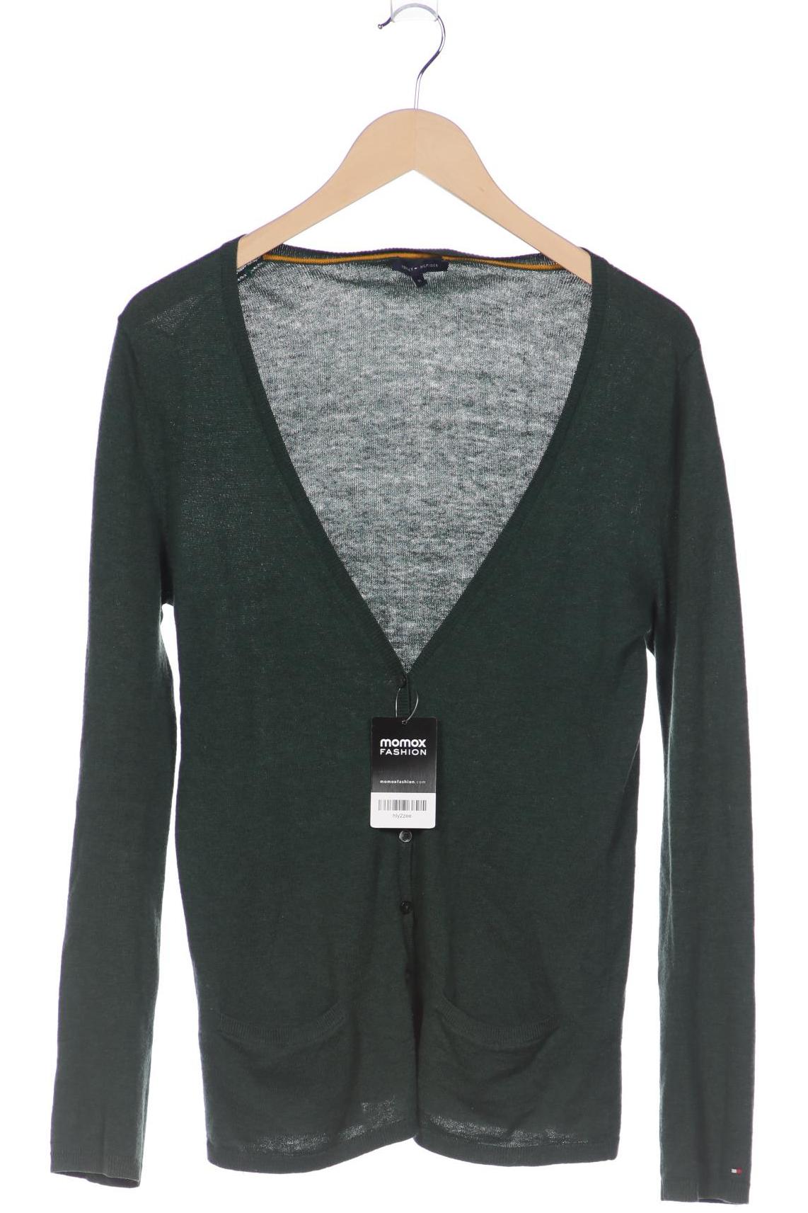 

Tommy Hilfiger Damen Strickjacke, grün, Gr. 38