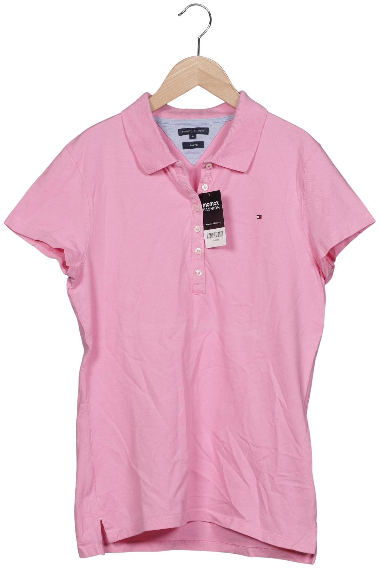 

Tommy Hilfiger Damen Poloshirt, pink, Gr. 44