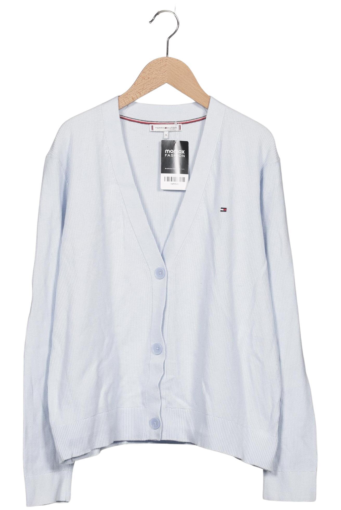 

Tommy Hilfiger Damen Strickjacke, hellblau, Gr. 44