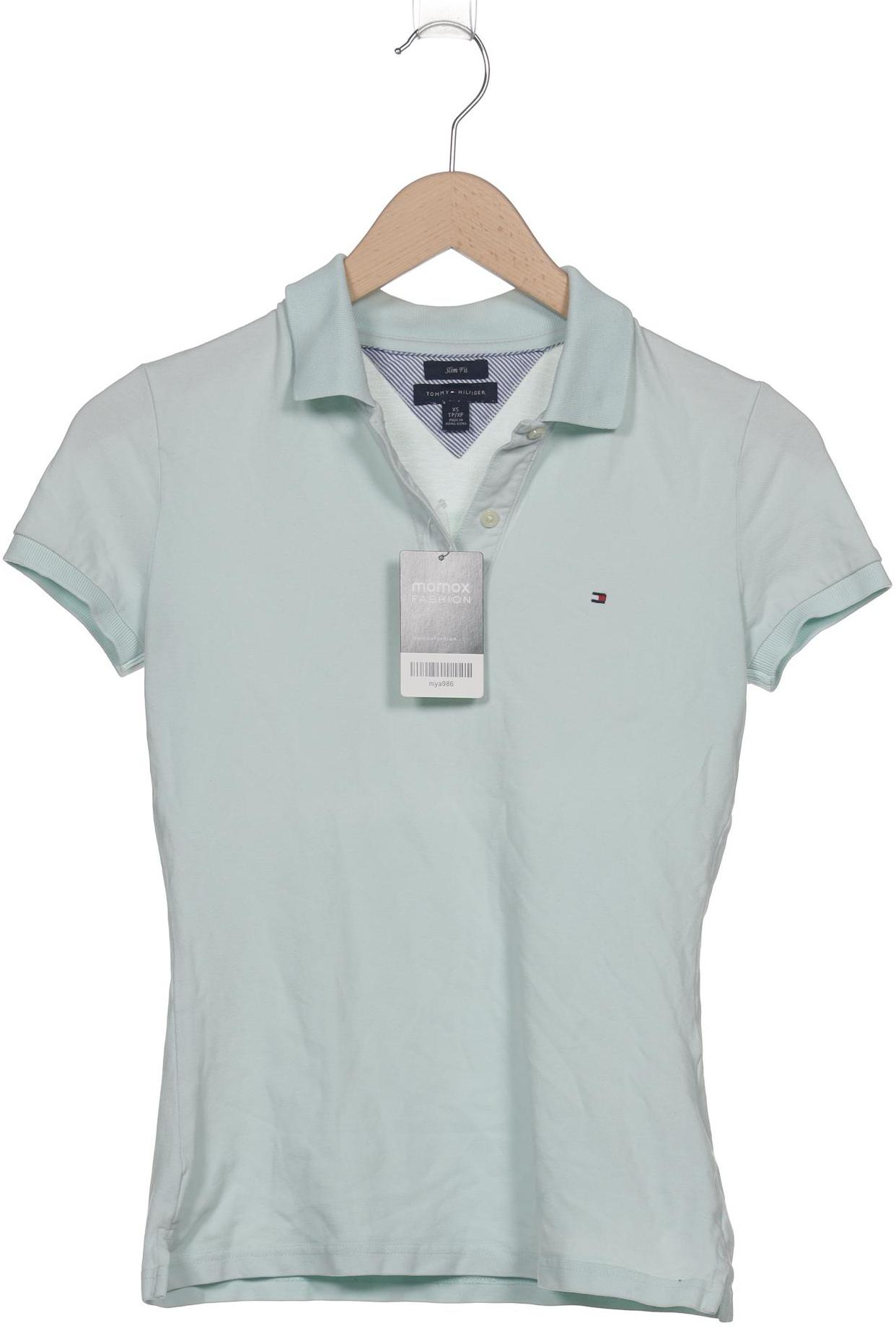 

Tommy Hilfiger Damen Poloshirt, hellblau, Gr. 34