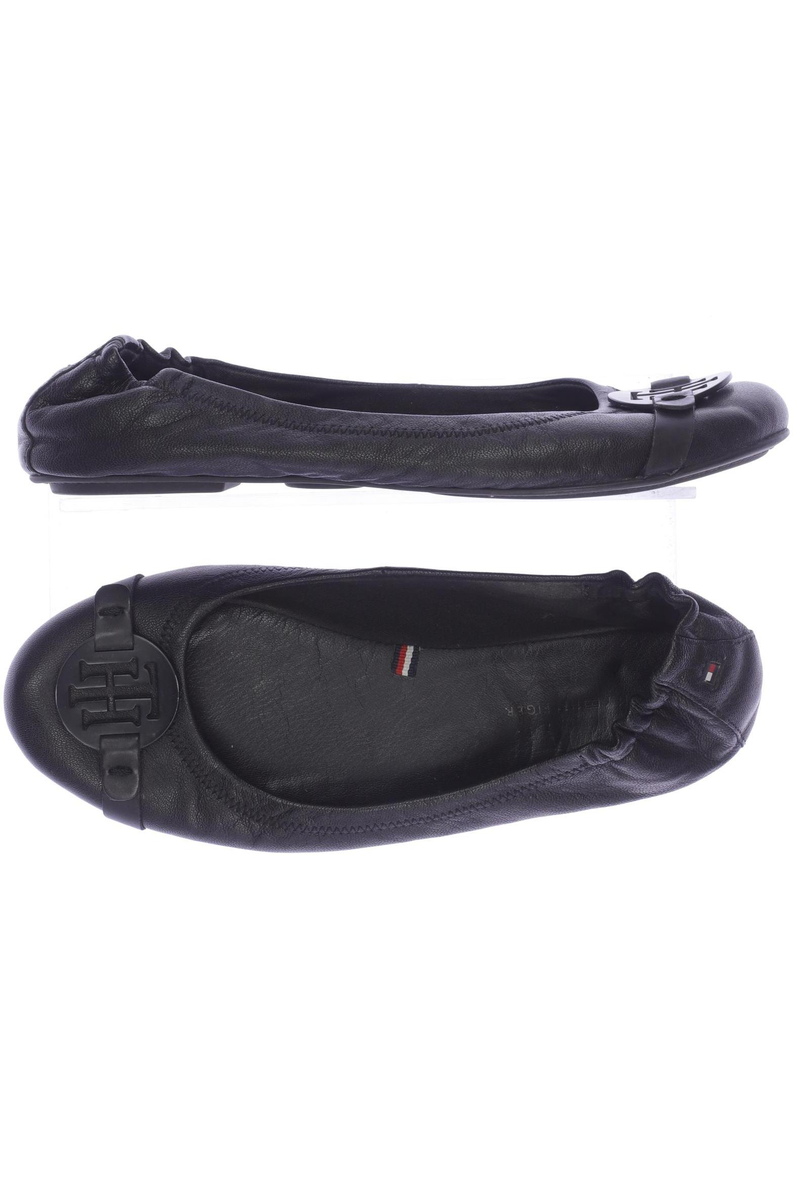 

Tommy Hilfiger Damen Ballerinas, schwarz, Gr. 37