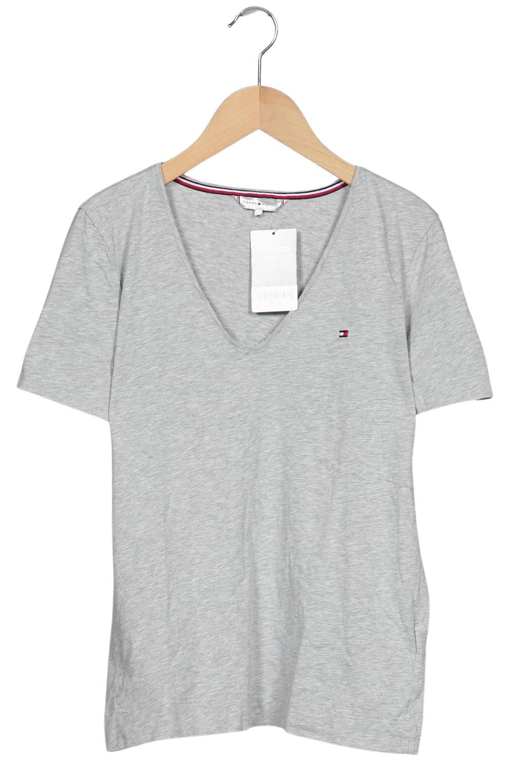 

Tommy Hilfiger Damen T-Shirt, grau, Gr. 38