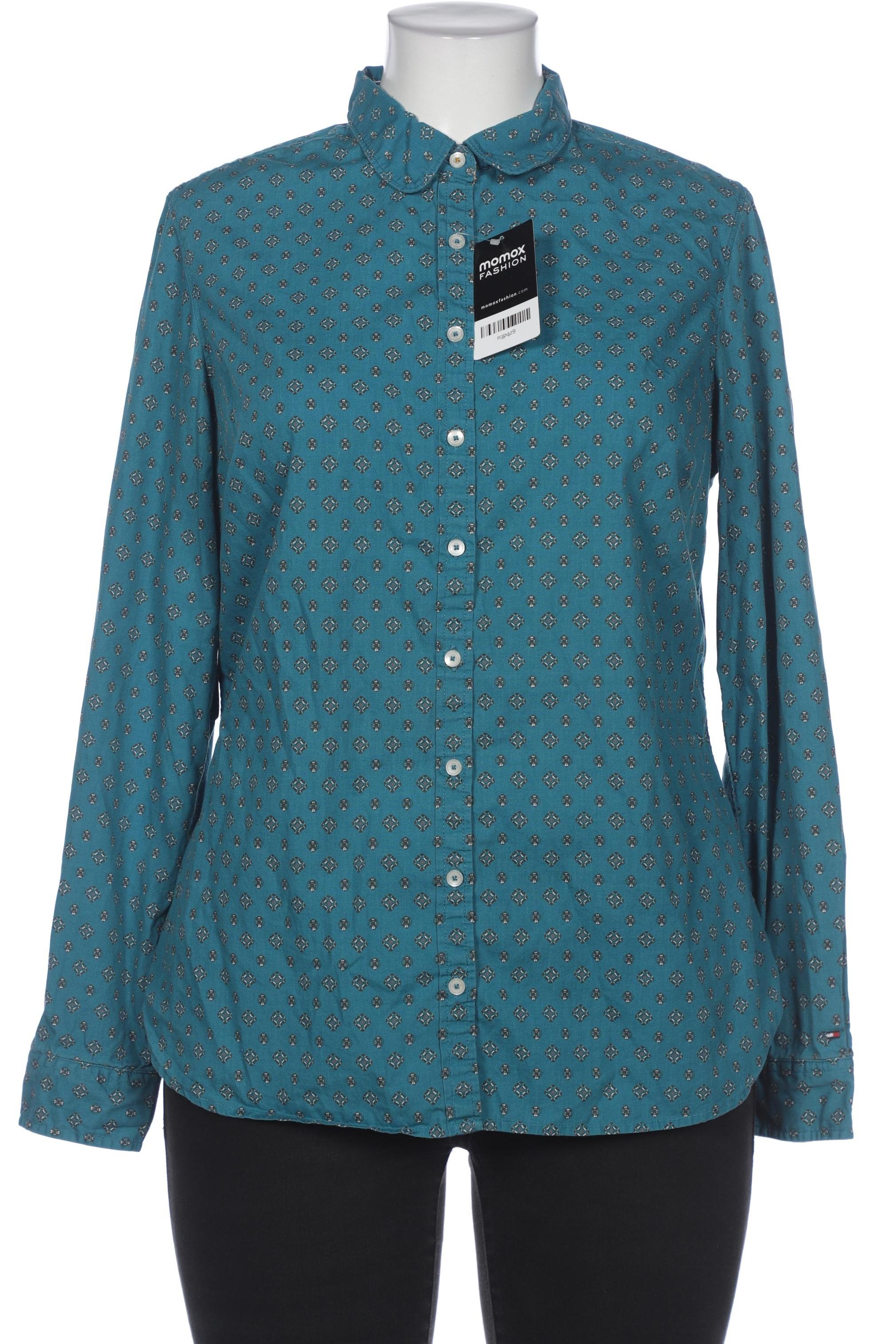 

Tommy Hilfiger Damen Bluse, türkis, Gr. 14