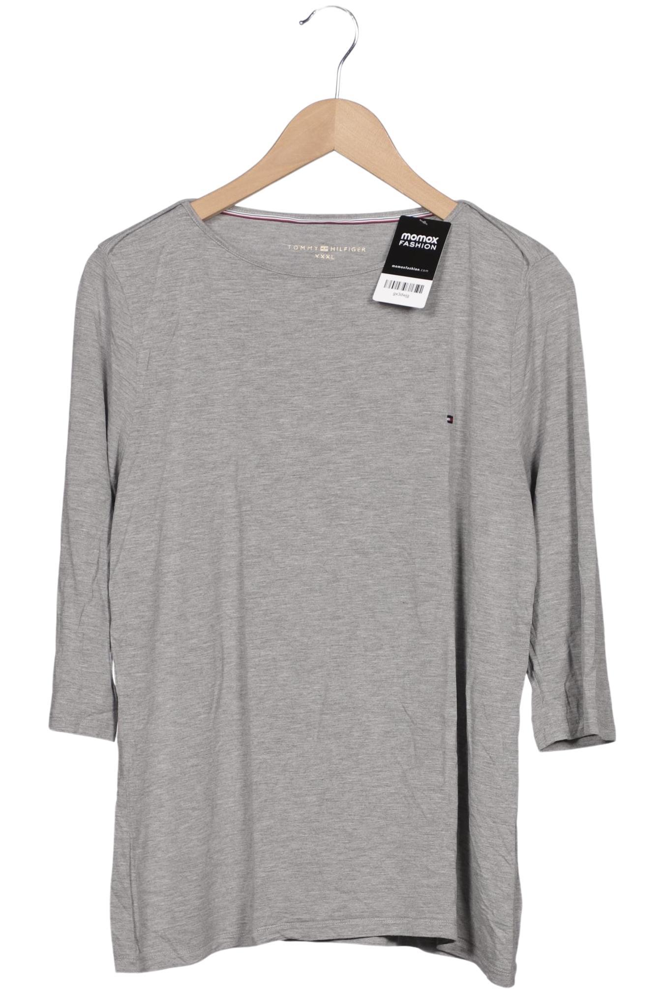 

Tommy Hilfiger Damen Langarmshirt, grau, Gr. 48