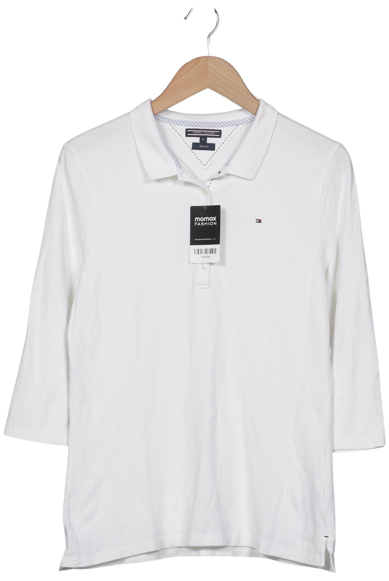 

Tommy Hilfiger Damen Poloshirt, weiß, Gr. 44