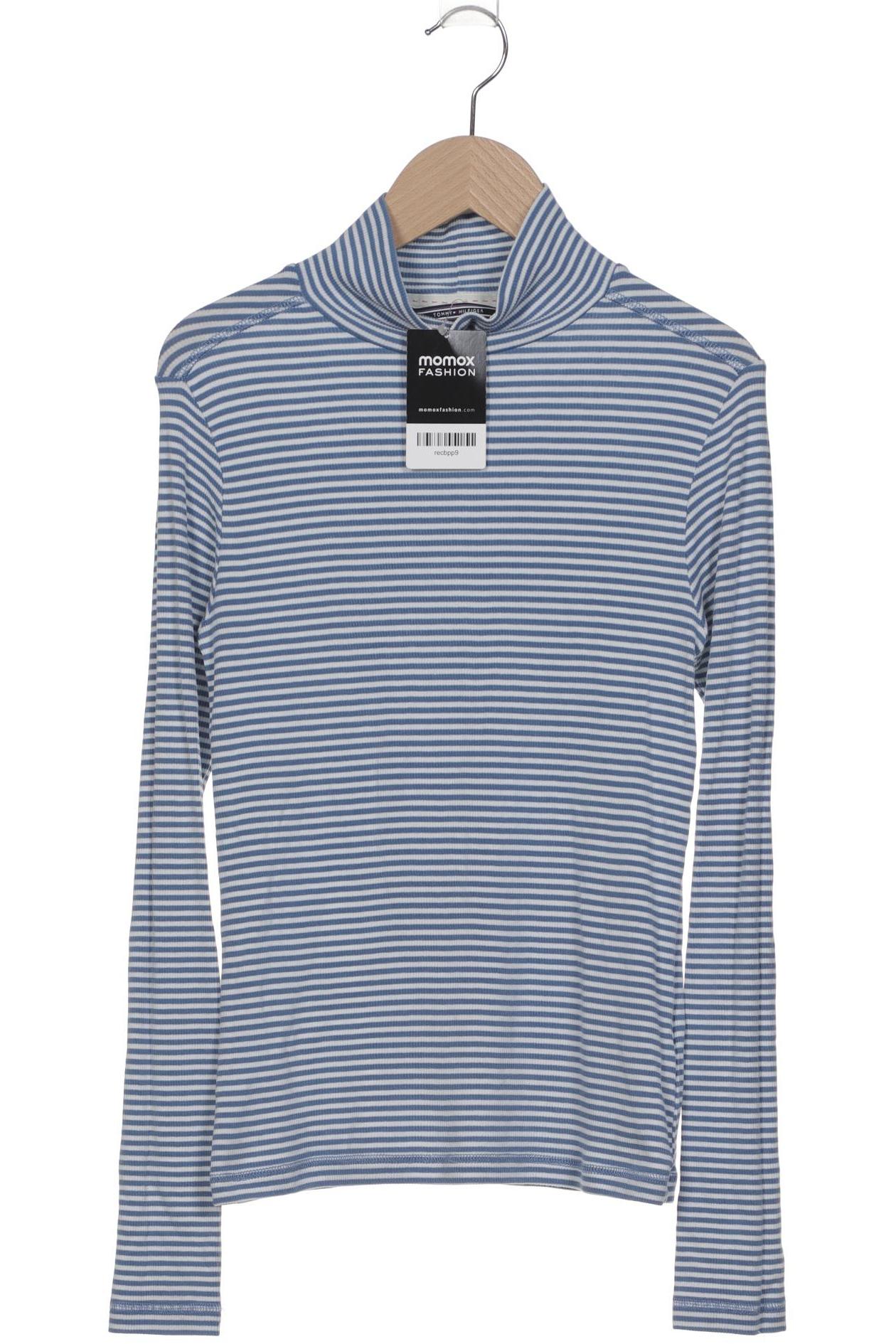 

Tommy Hilfiger Damen Langarmshirt, blau, Gr. 36