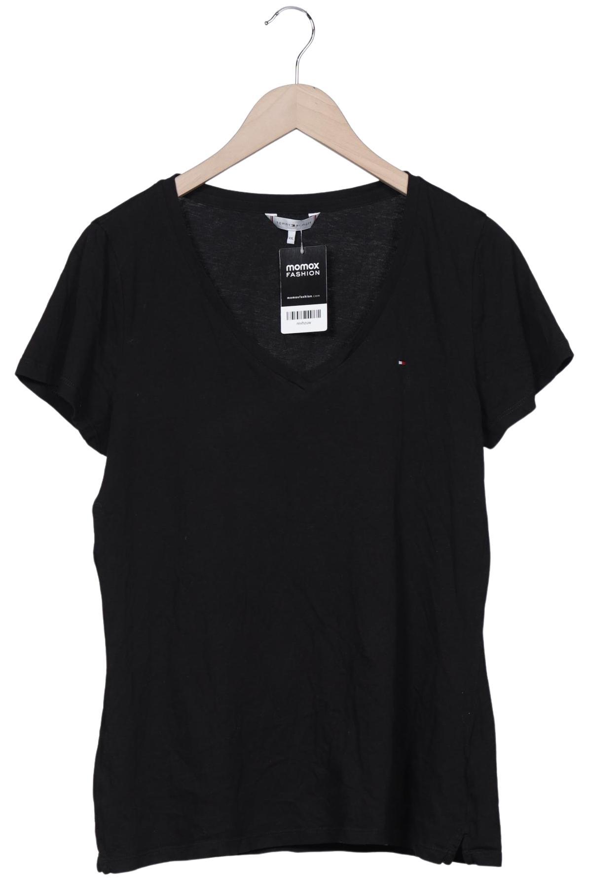 

Tommy Hilfiger Damen T-Shirt, schwarz, Gr. 46