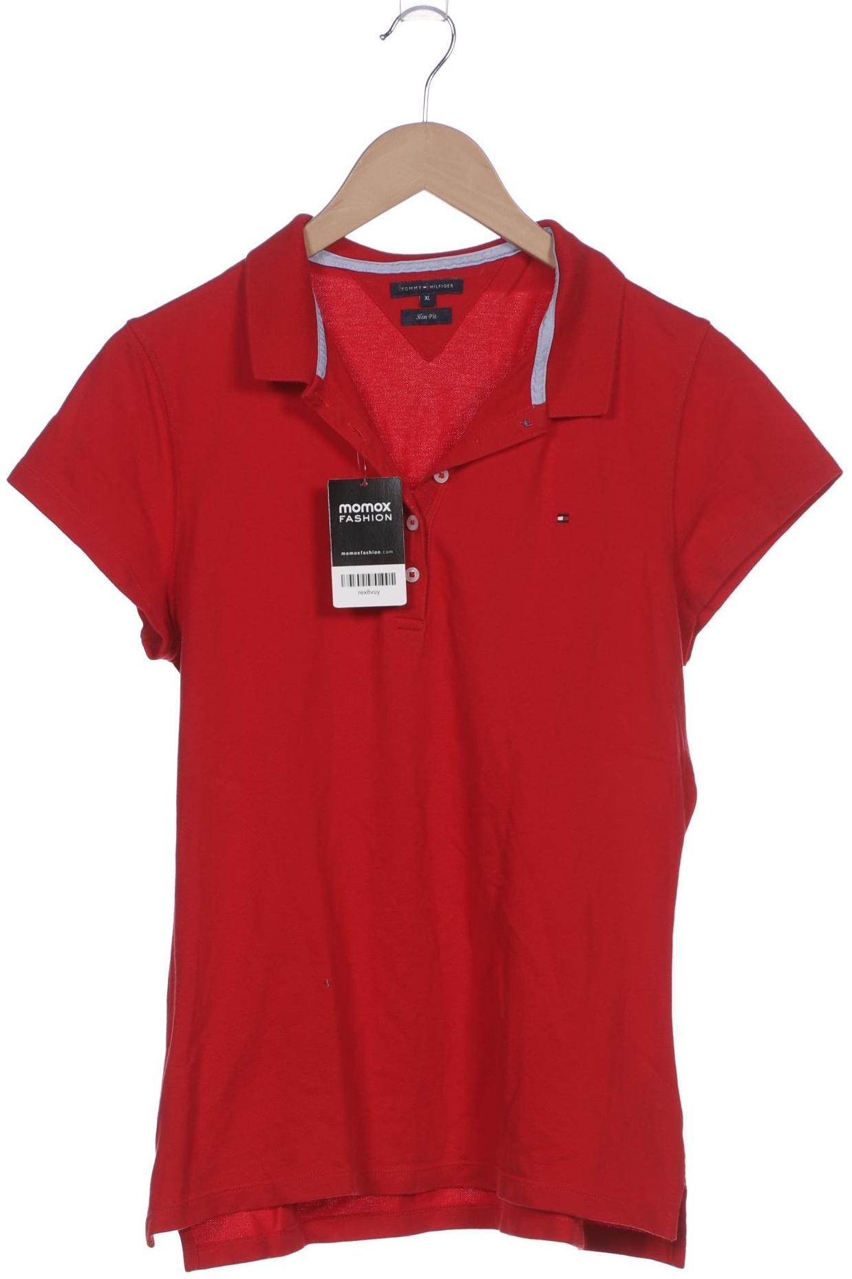 

Tommy Hilfiger Damen Poloshirt, rot, Gr. 44