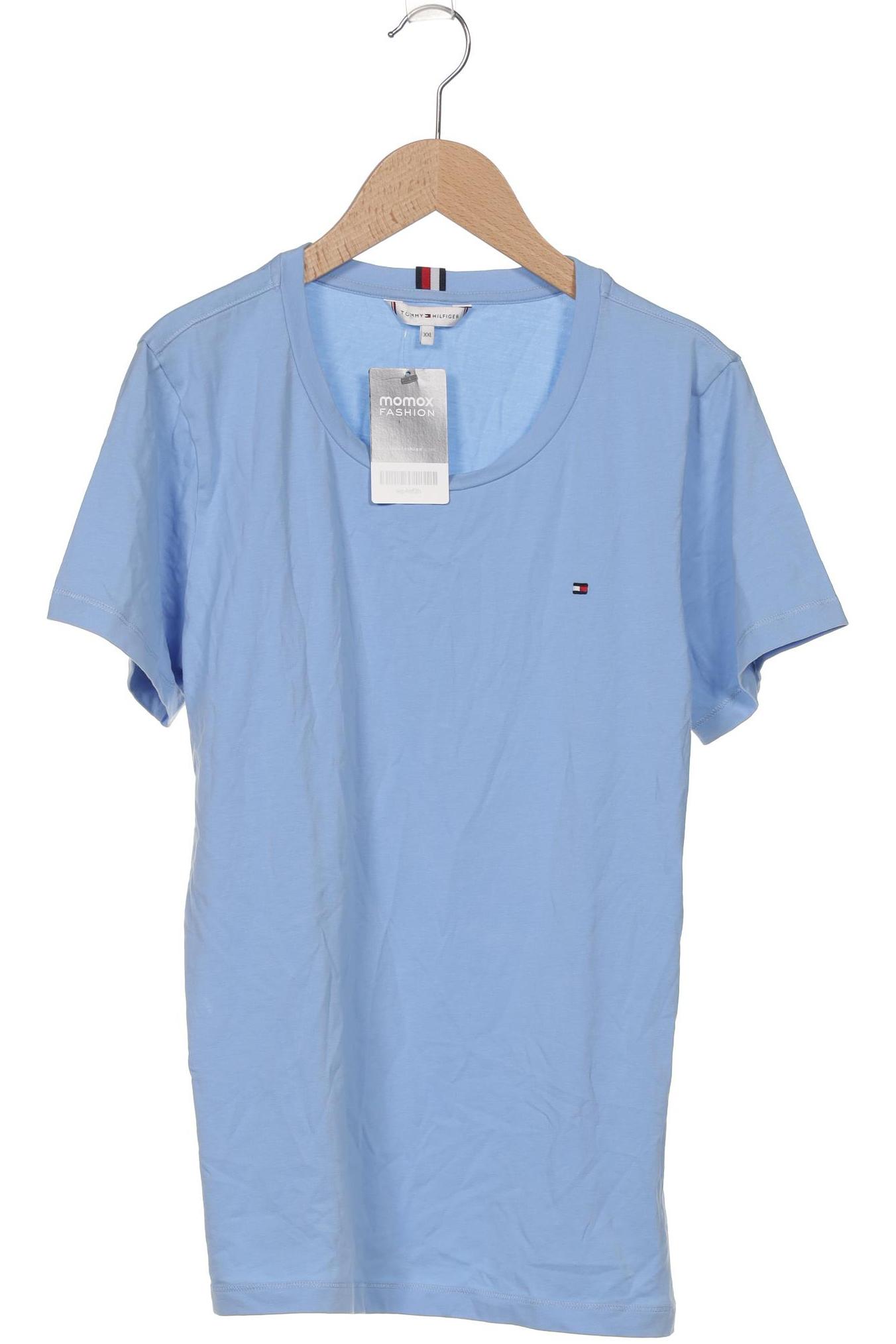 

Tommy Hilfiger Damen T-Shirt, hellblau, Gr. 46