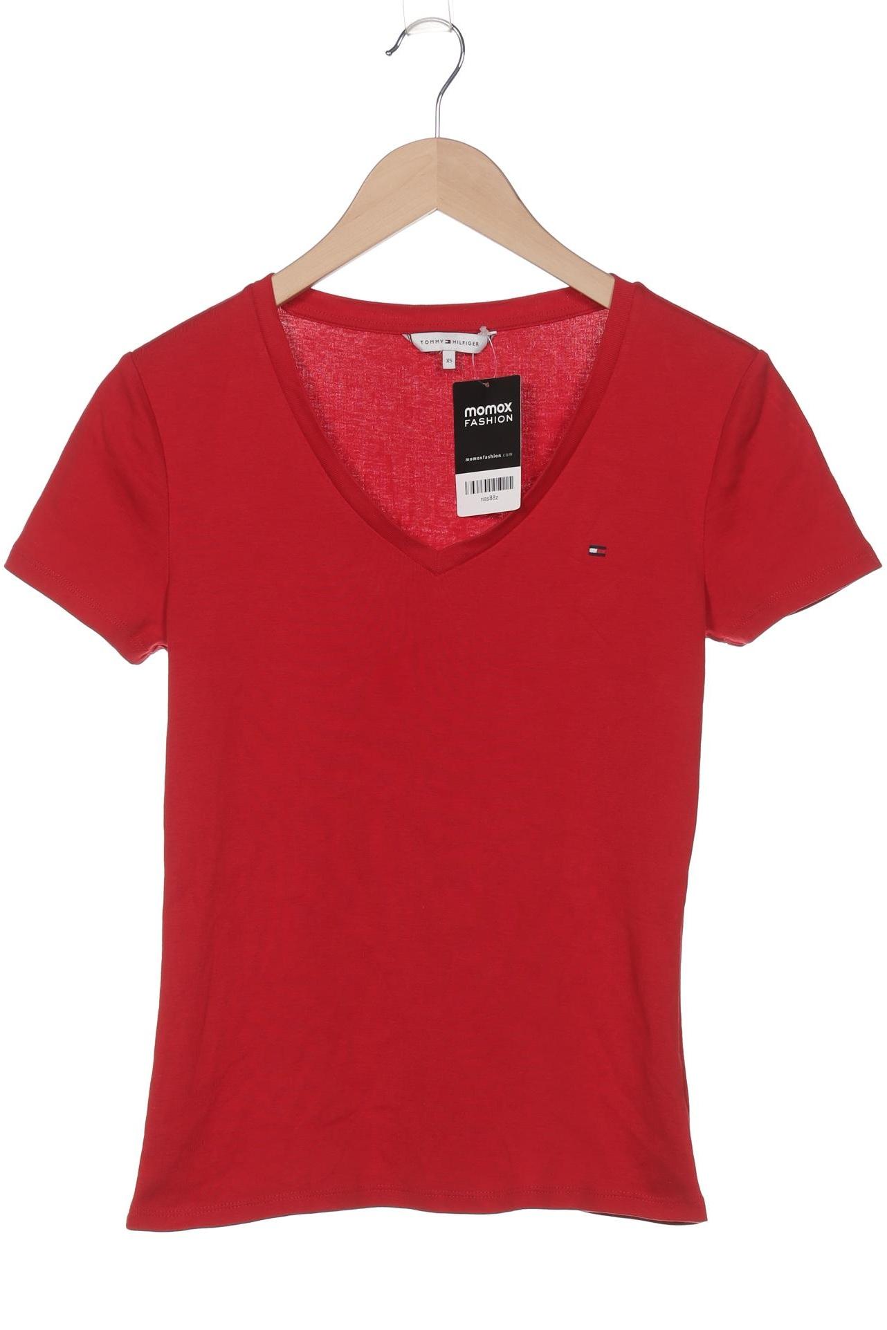 

Tommy Hilfiger Damen T-Shirt, rot, Gr. 34
