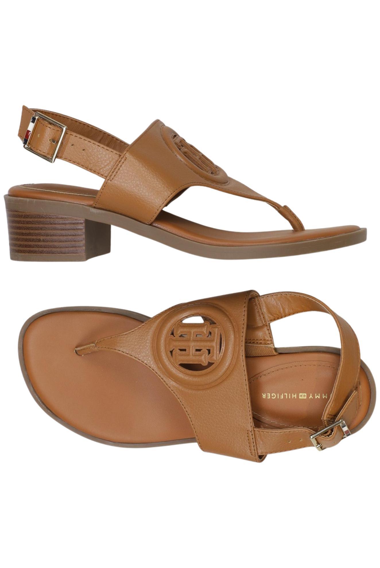 

Tommy Hilfiger Damen Sandale, braun, Gr. 7.5