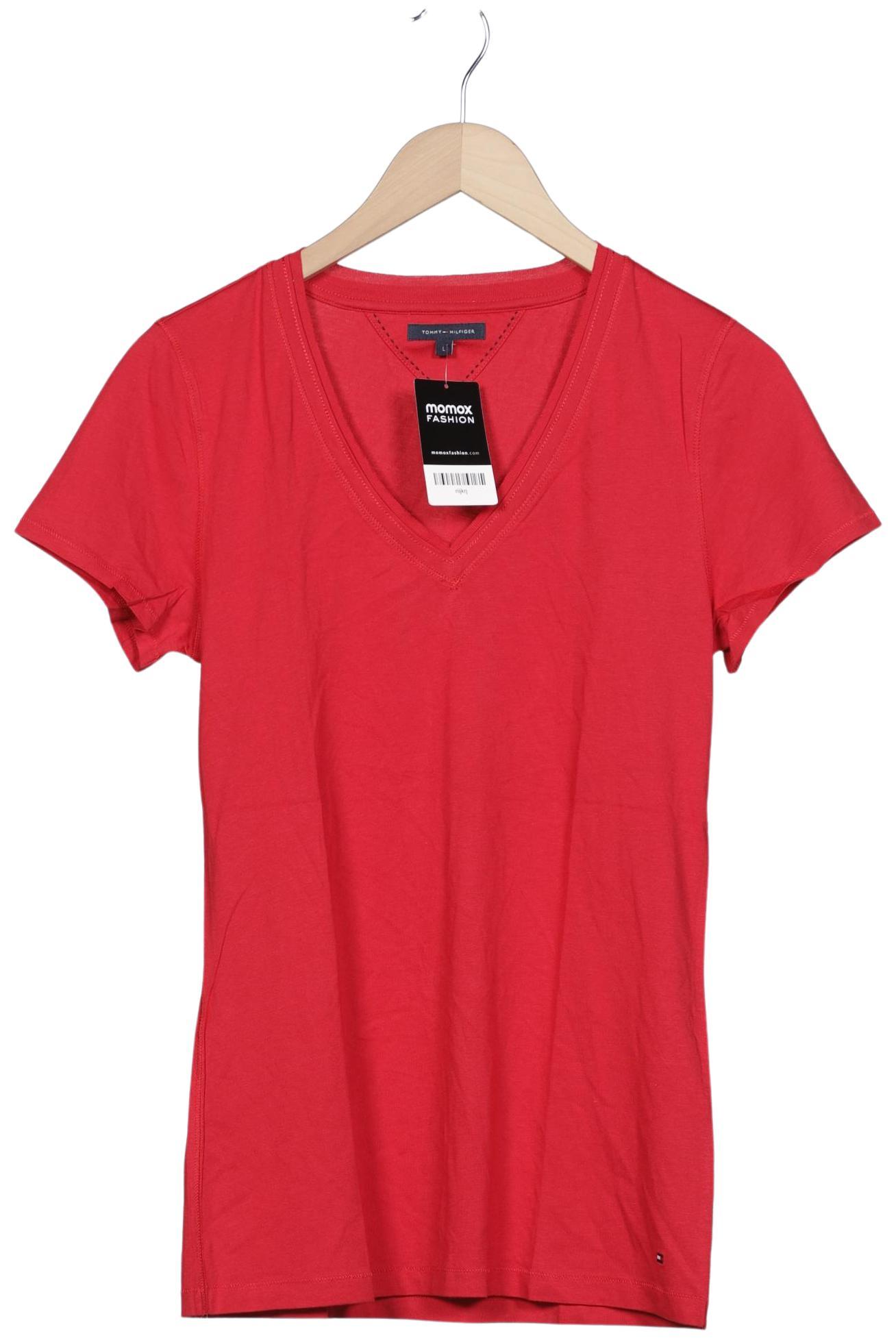 

Tommy Hilfiger Damen T-Shirt, rot, Gr. 42