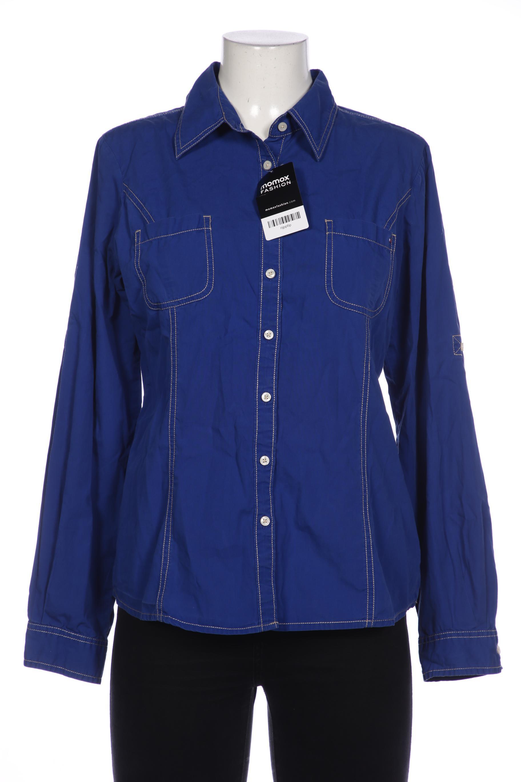 

Tommy Hilfiger Damen Bluse, blau, Gr. 42