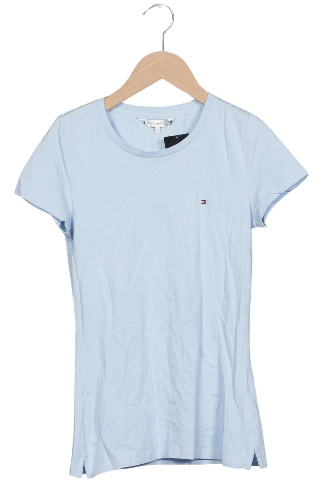

Tommy Hilfiger Damen T-Shirt, hellblau, Gr. 36