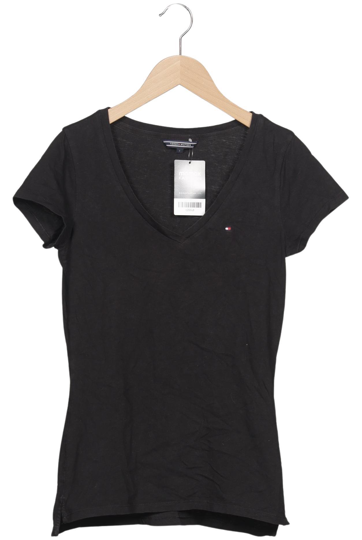 

Tommy Hilfiger Damen T-Shirt, schwarz, Gr. 36