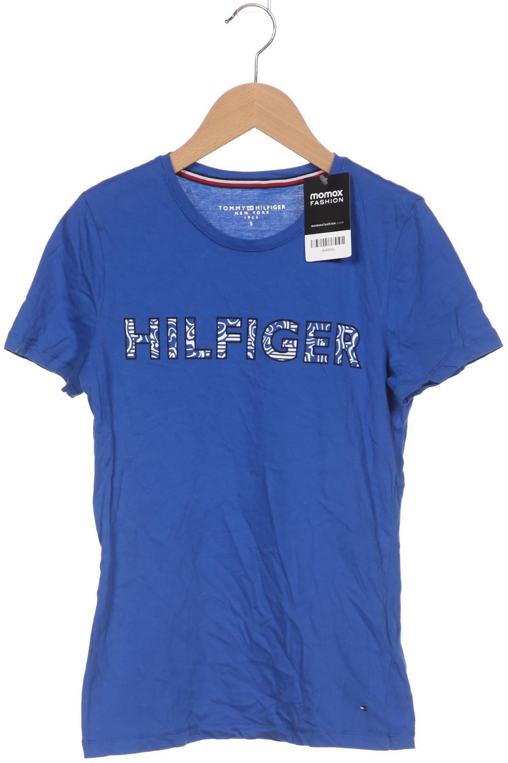 

Tommy Hilfiger Damen T-Shirt, blau, Gr. 36