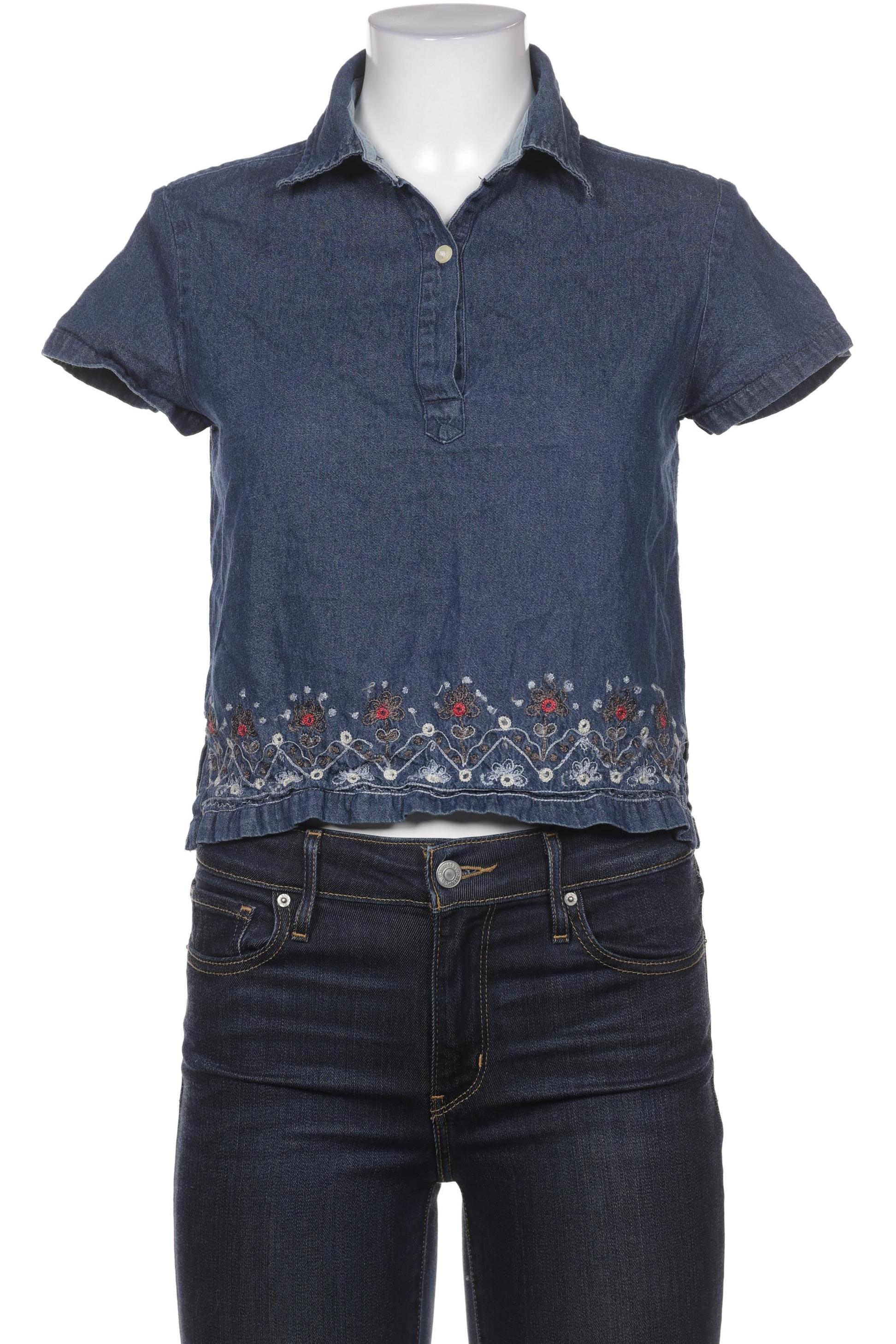 

Tommy Hilfiger Damen Bluse, marineblau, Gr. 6