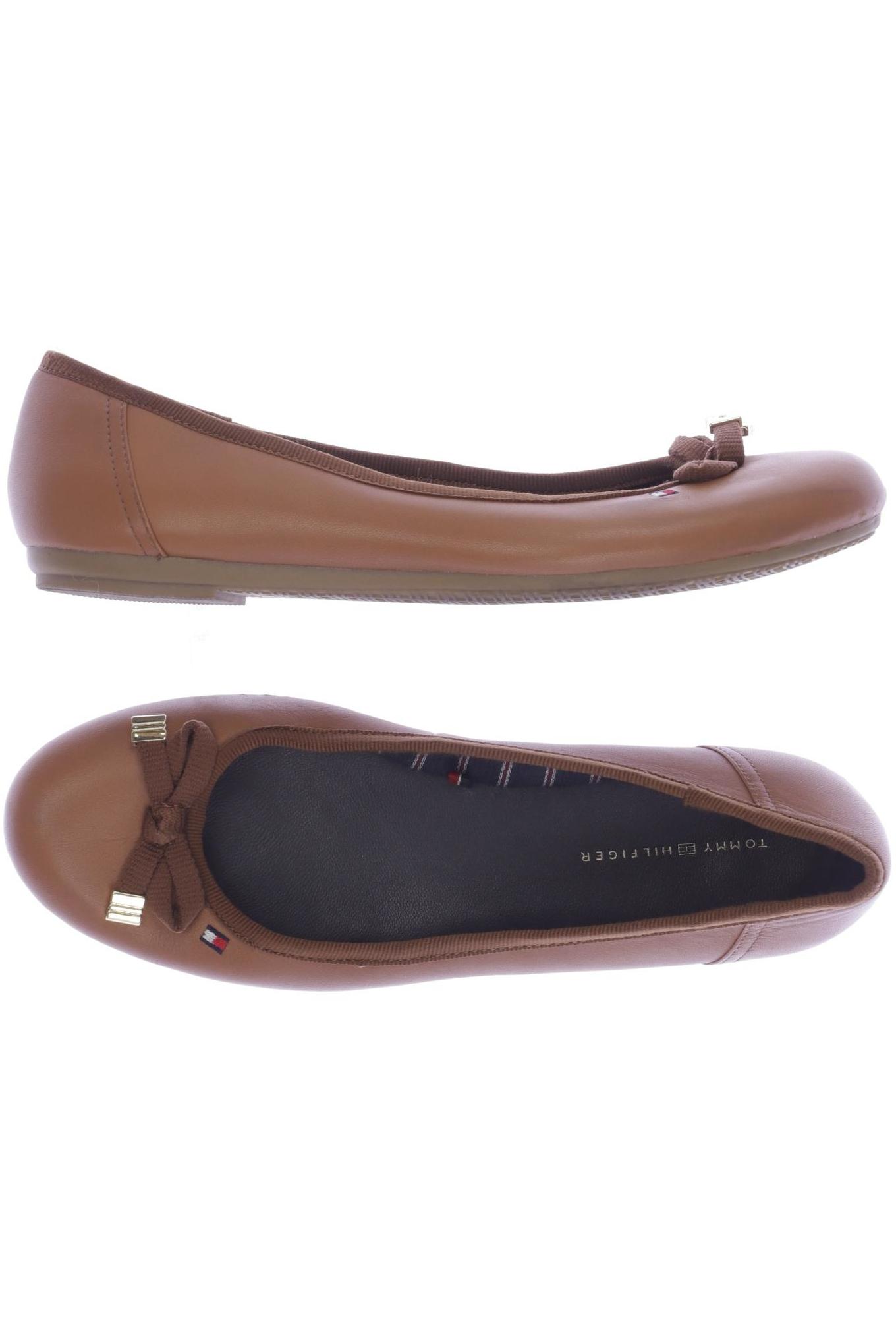 

Tommy Hilfiger Damen Ballerinas, braun