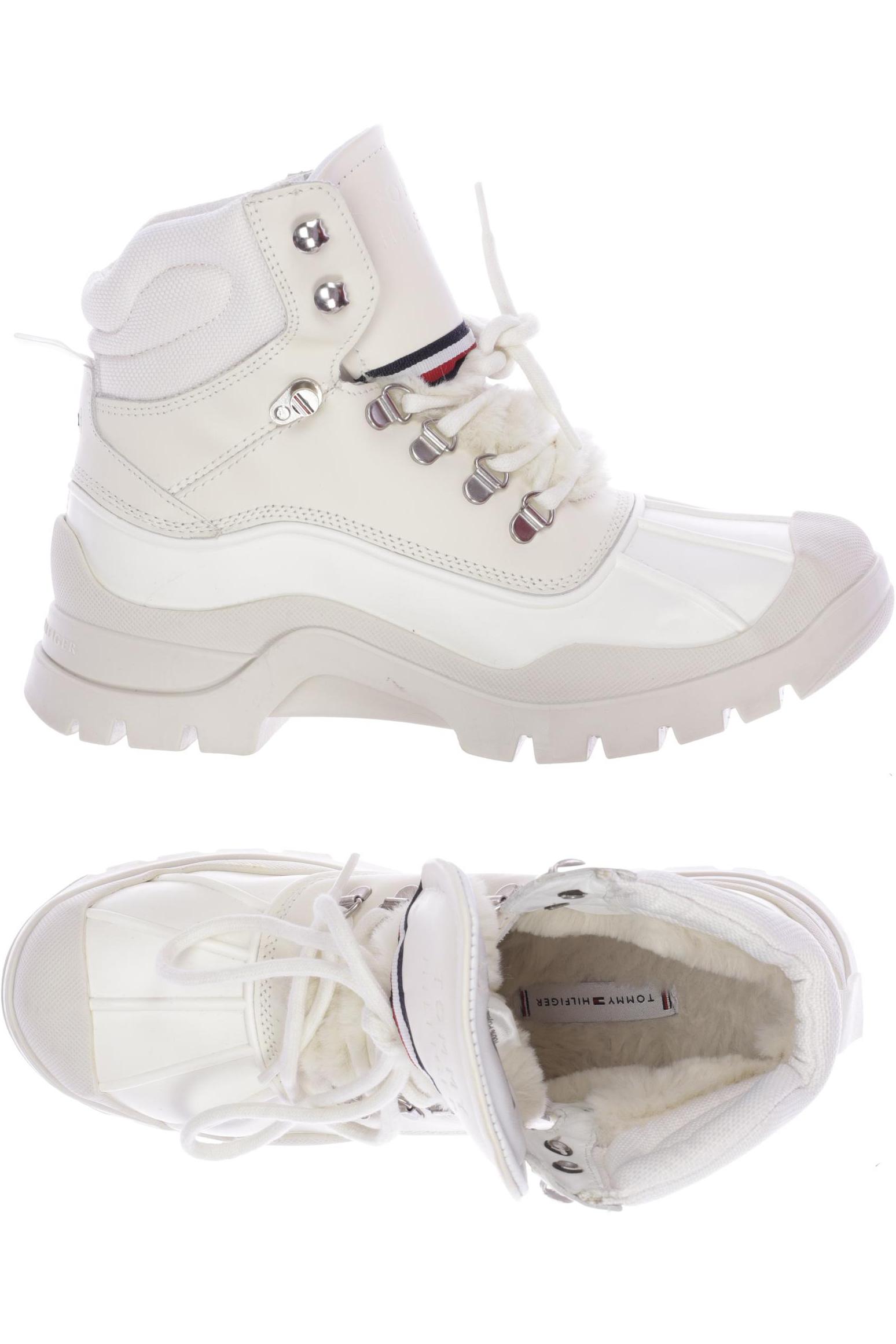 

Tommy Hilfiger Damen Stiefelette, cremeweiß, Gr. 38