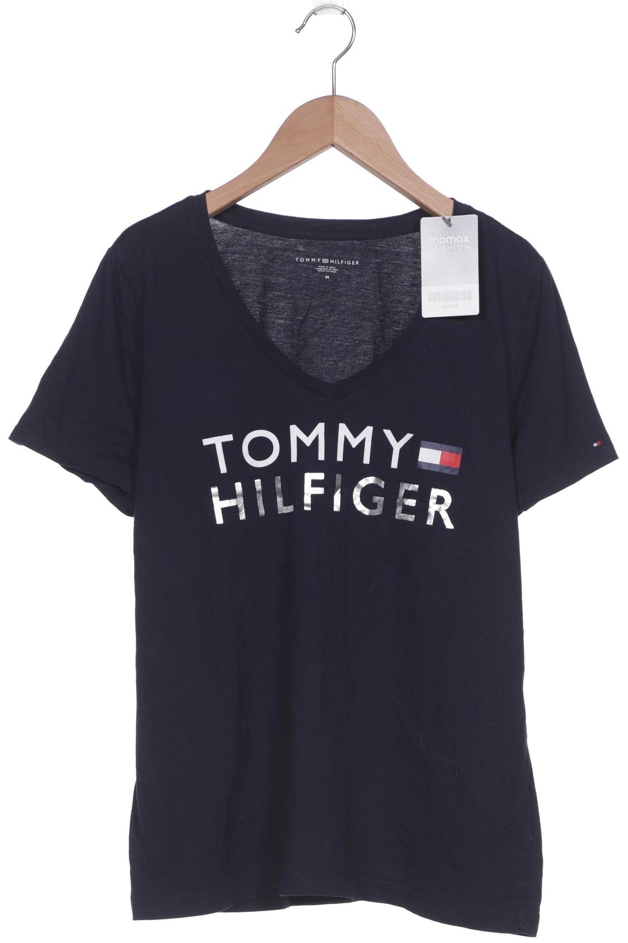 

Tommy Hilfiger Damen T-Shirt, marineblau, Gr. 38
