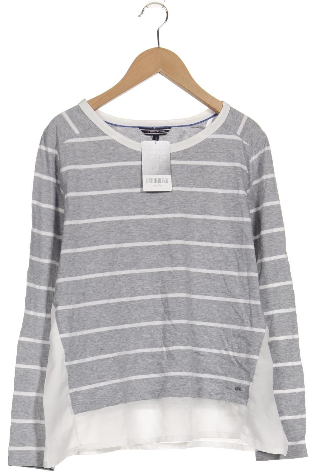 

Tommy Hilfiger Damen Langarmshirt, grau, Gr. 38