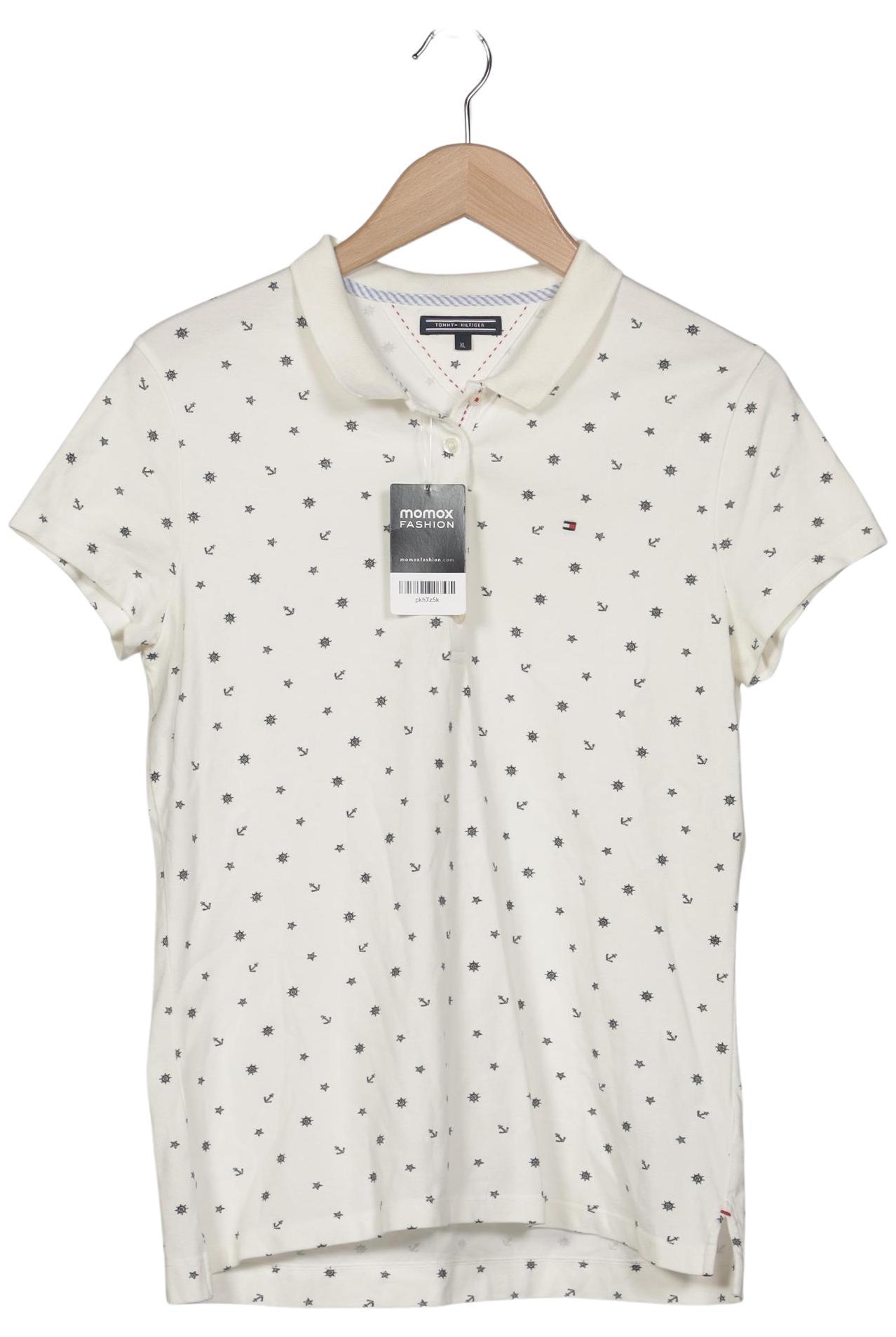 

Tommy Hilfiger Damen Poloshirt, cremeweiß, Gr. 44