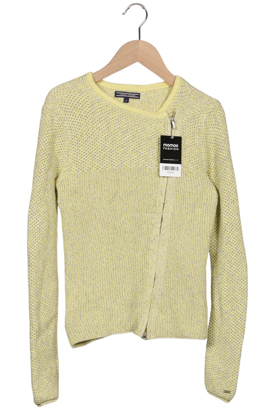 

Tommy Hilfiger Damen Strickjacke, gelb, Gr. 34