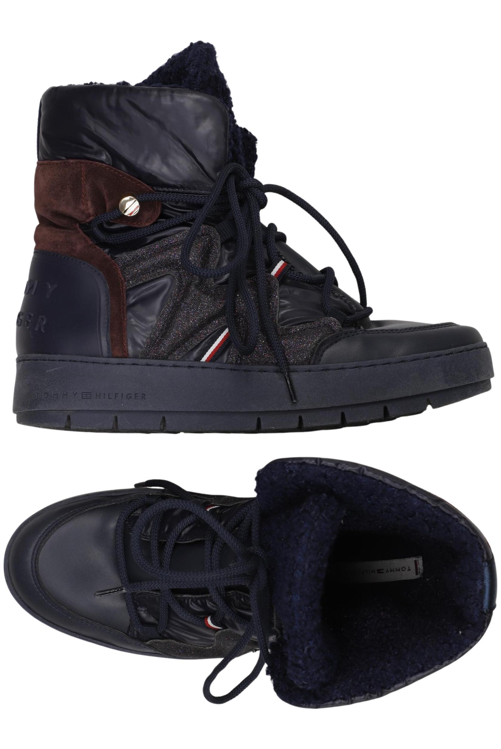 

Tommy Hilfiger Damen Stiefelette, marineblau, Gr. 40