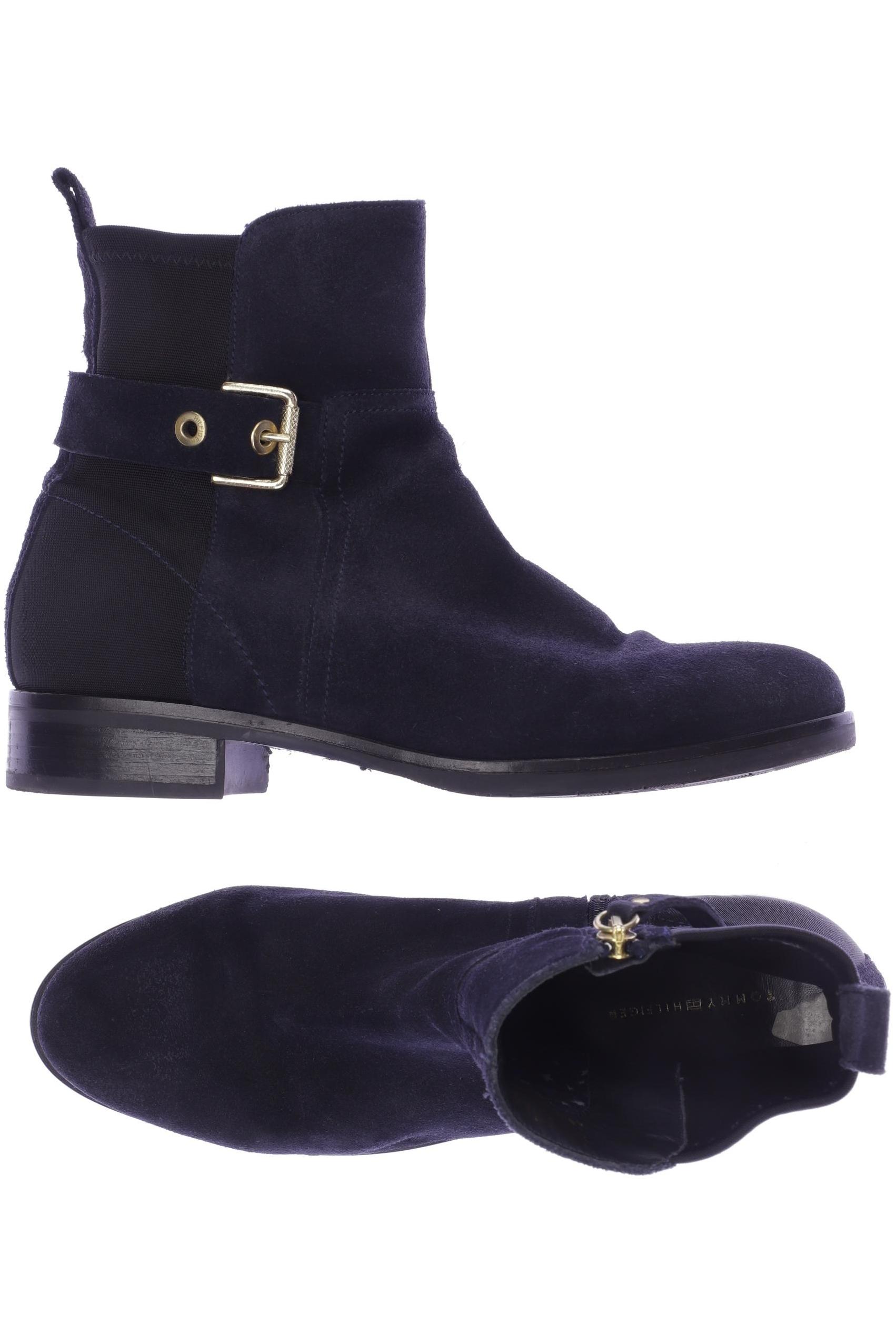 

Tommy Hilfiger Damen Stiefelette, marineblau, Gr. 40